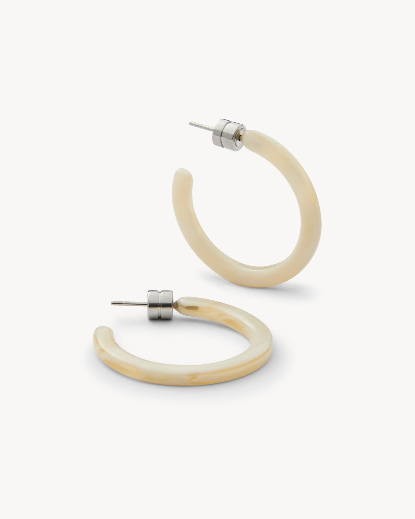 Mini Hoops in Alabaster - MACHETE