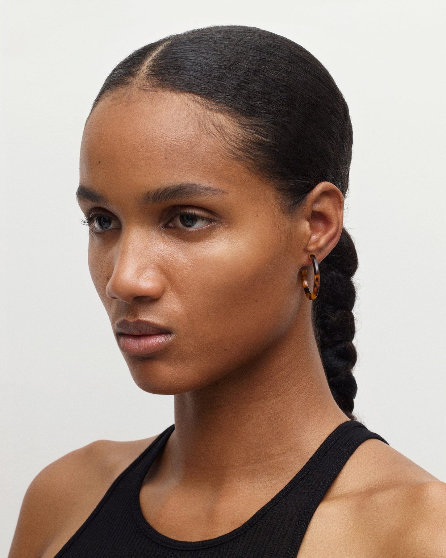 Mini Hoops in Classic Tortoise - MACHETE