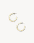 Mini Hoops in Ivory