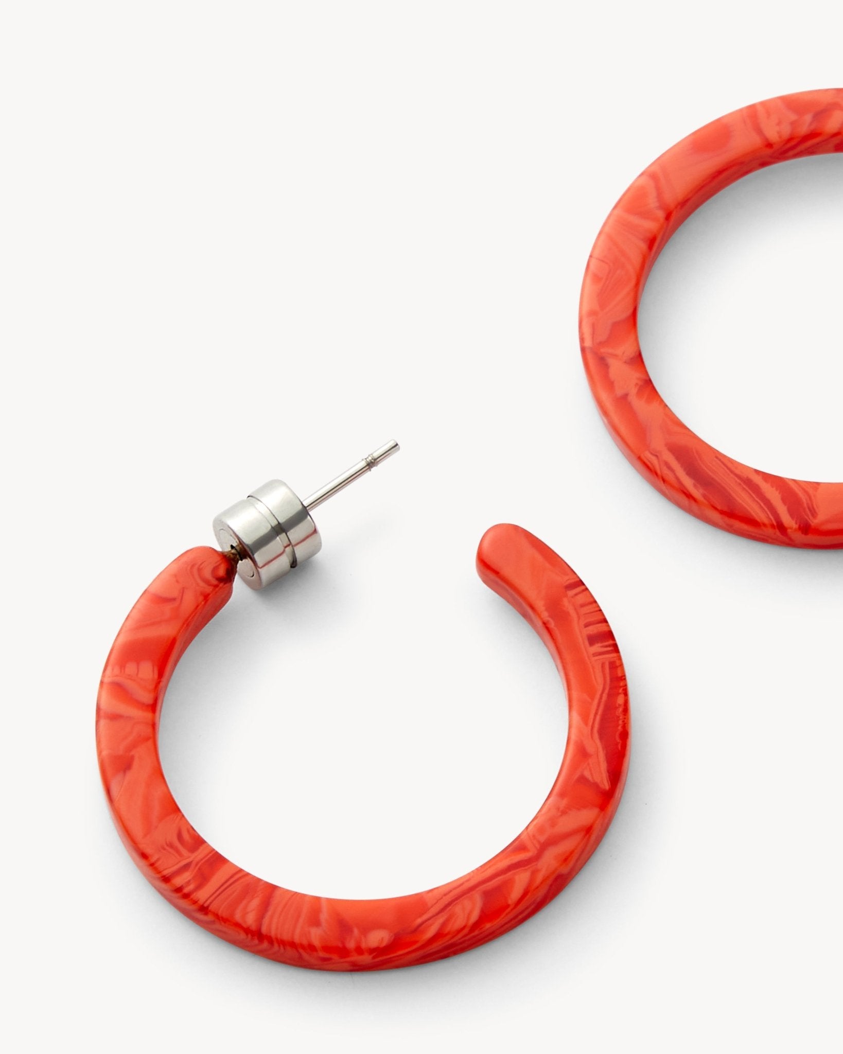 Mini Hoops in Poppy - MACHETE