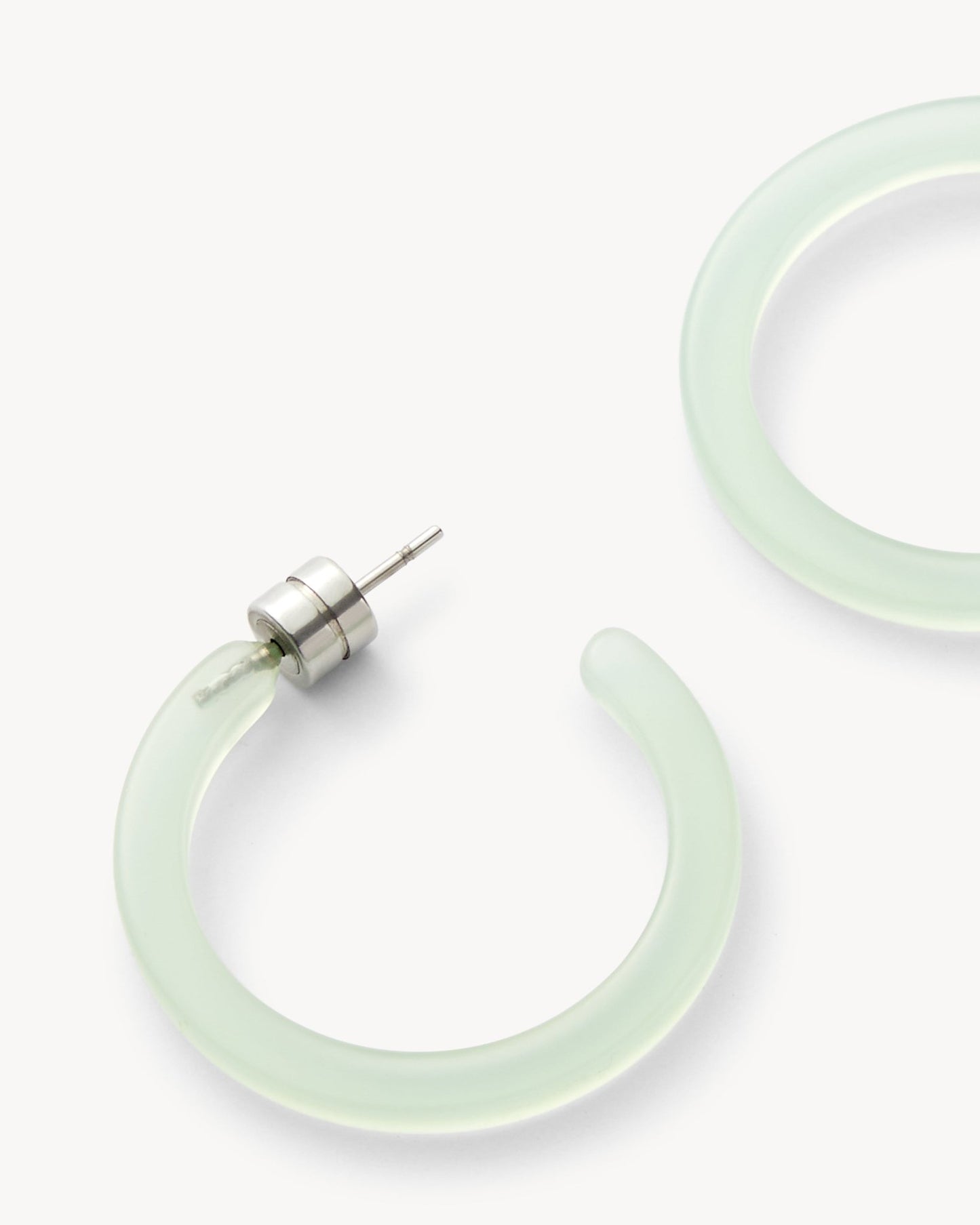 Mini Hoops in Sea Glass - MACHETE