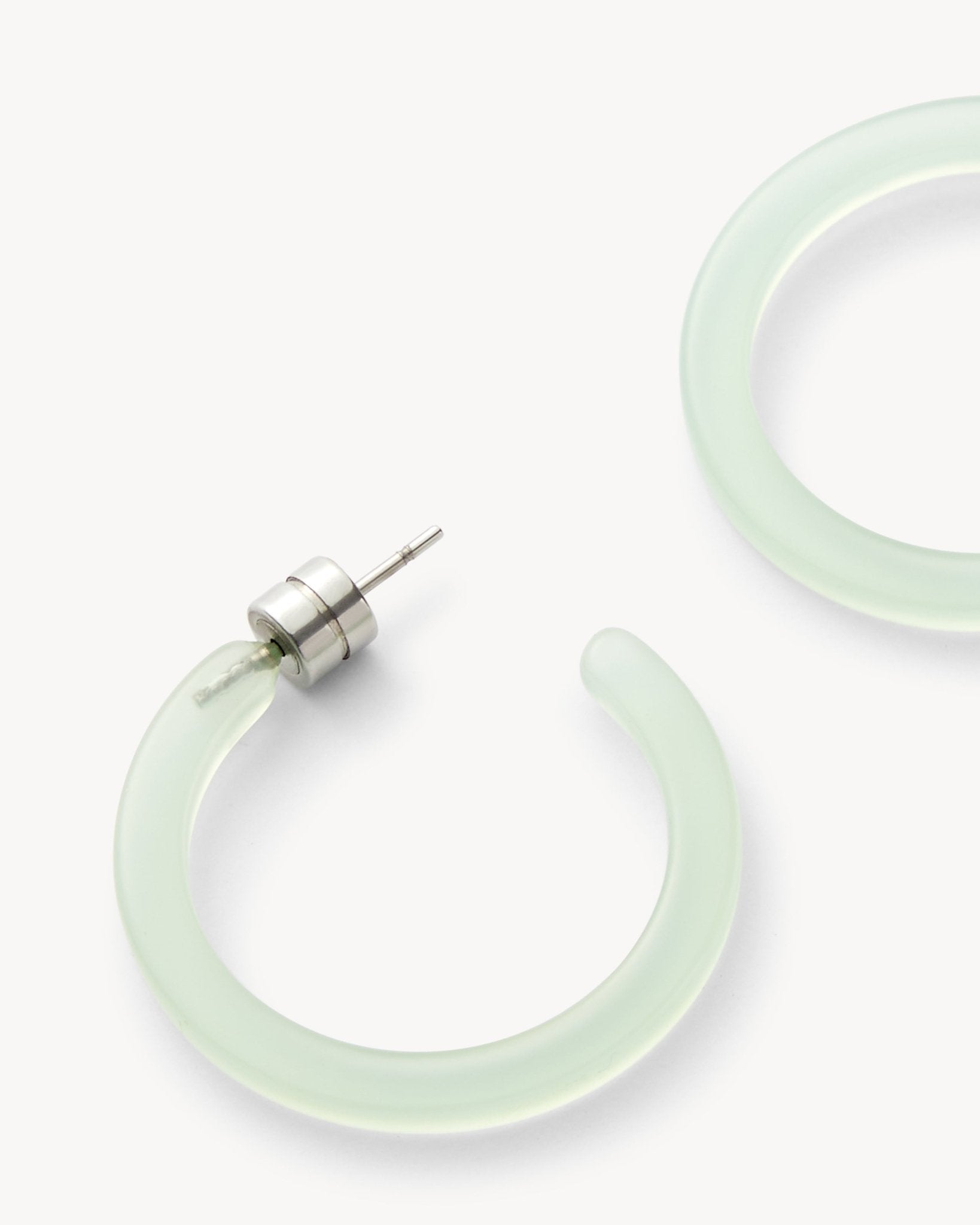 Mini Hoops in Sea Glass - MACHETE