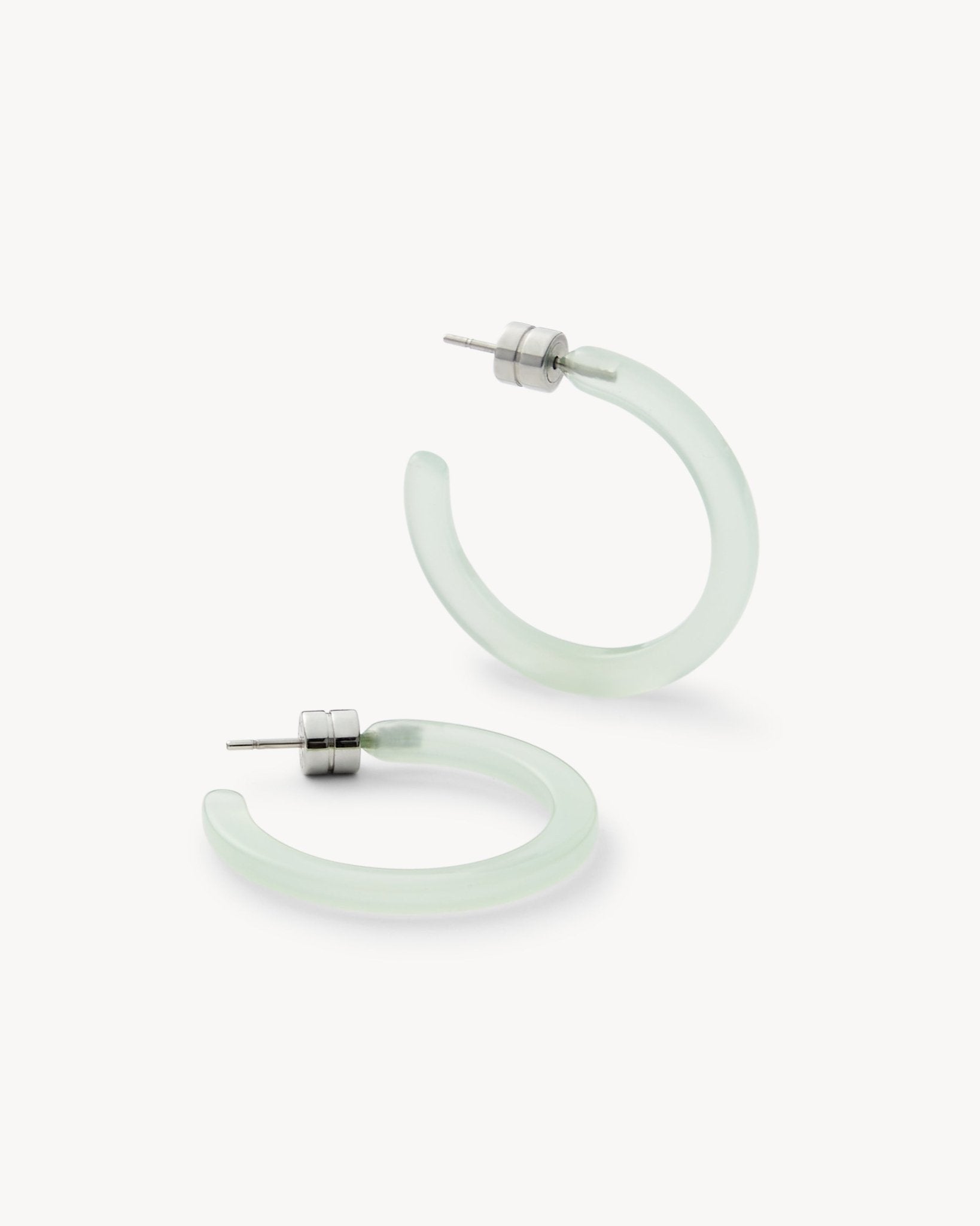 Mini Hoops in Sea Glass - MACHETE