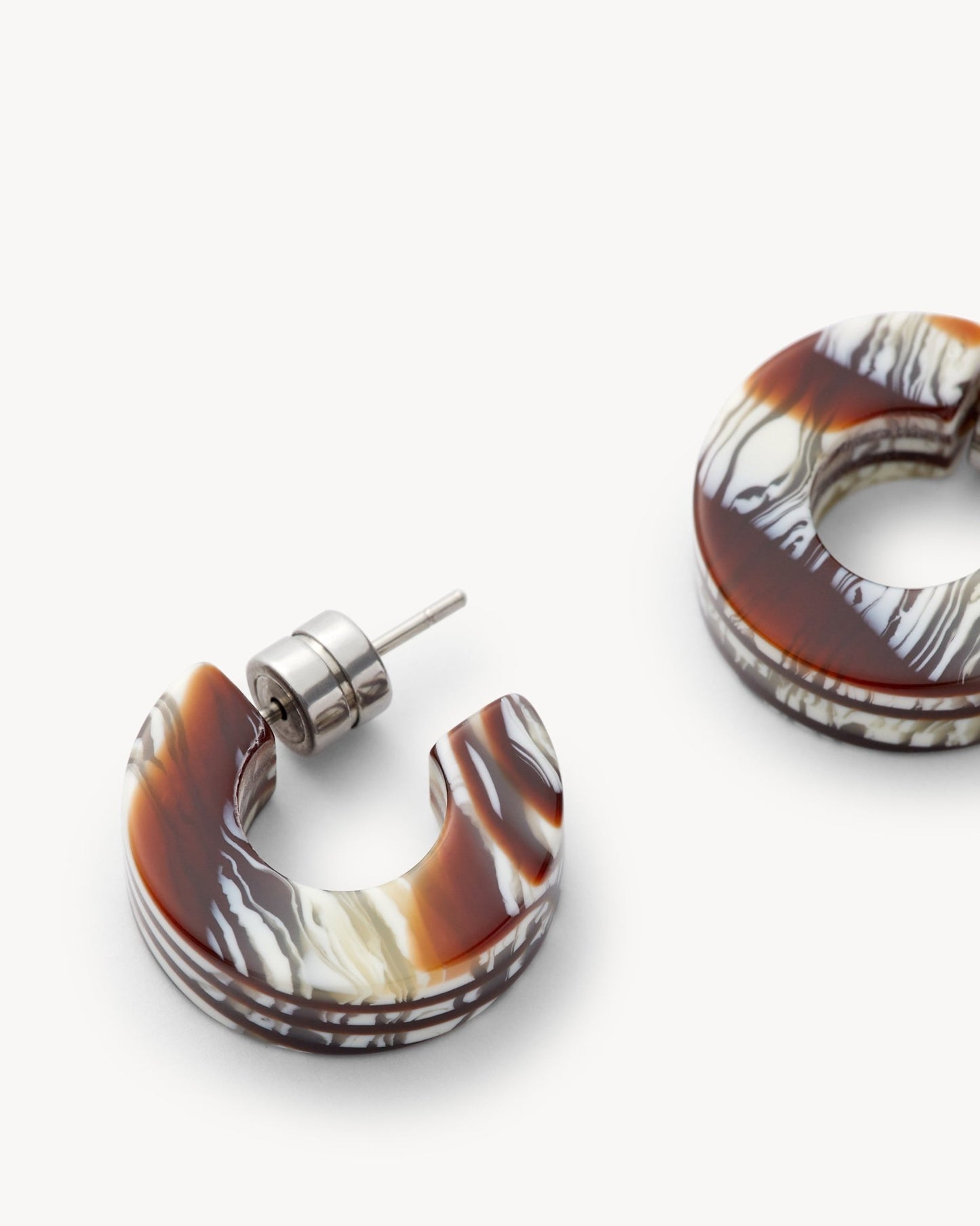 Muse Hoop Earrings in Canyon
