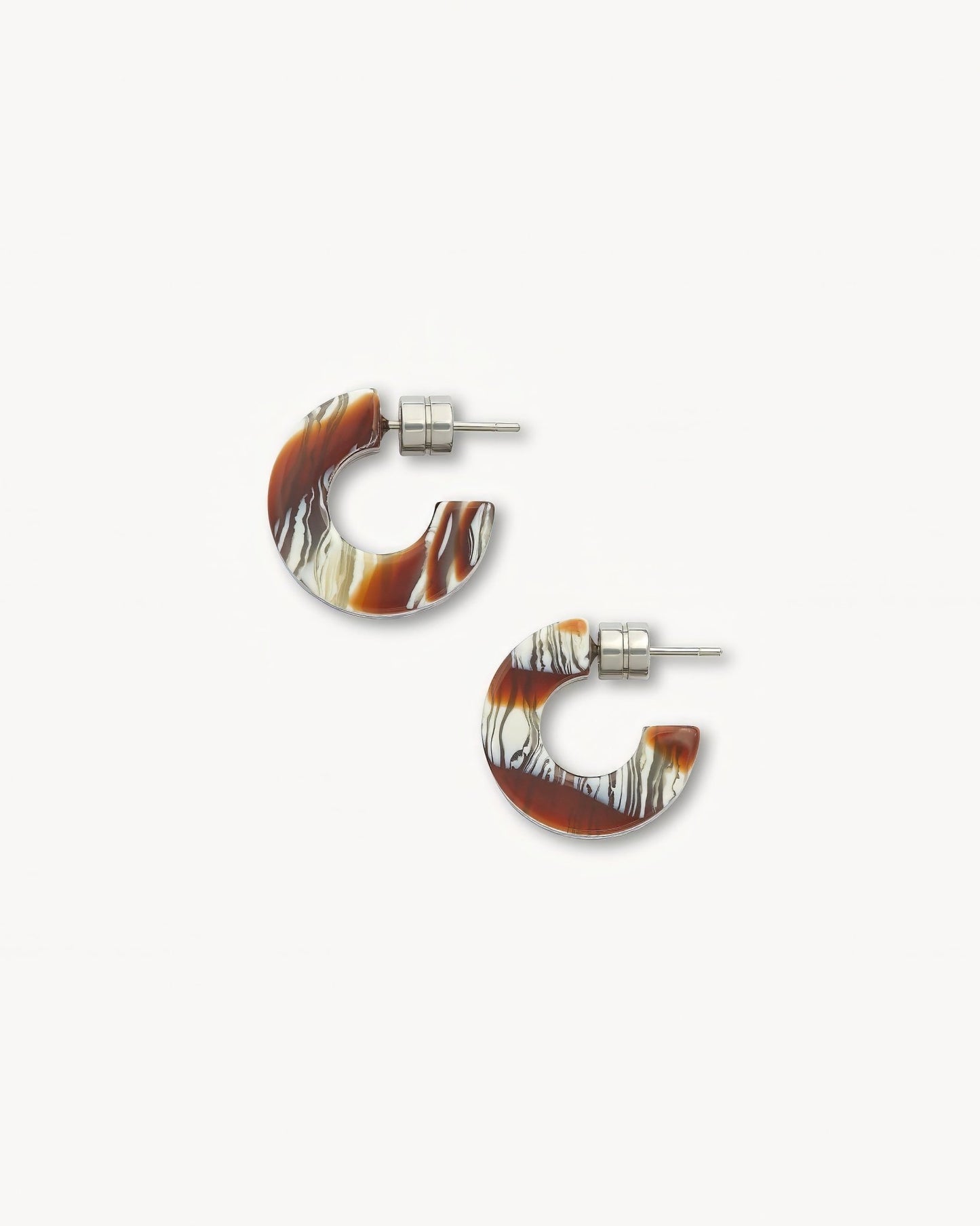 Muse Hoop Earrings in Canyon
