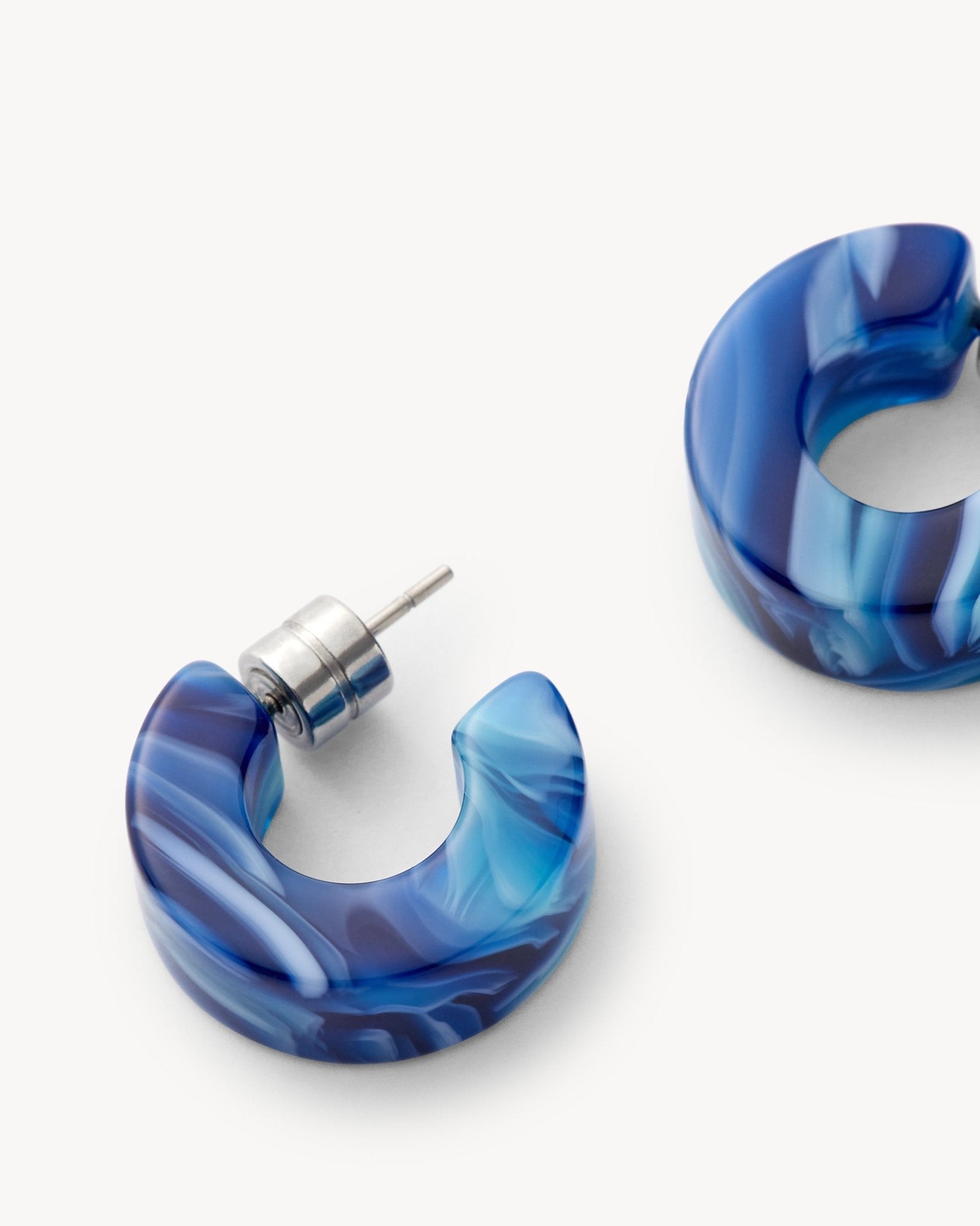 Muse Hoop Earrings in Capri