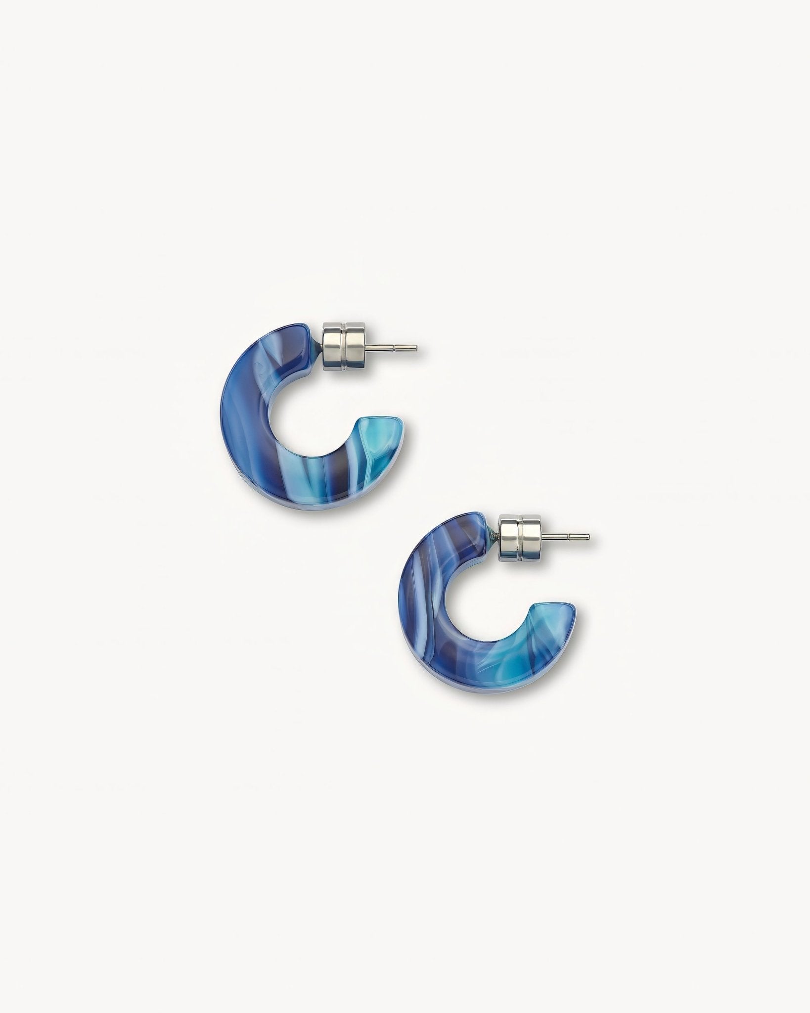 Muse Hoop Earrings in Capri
