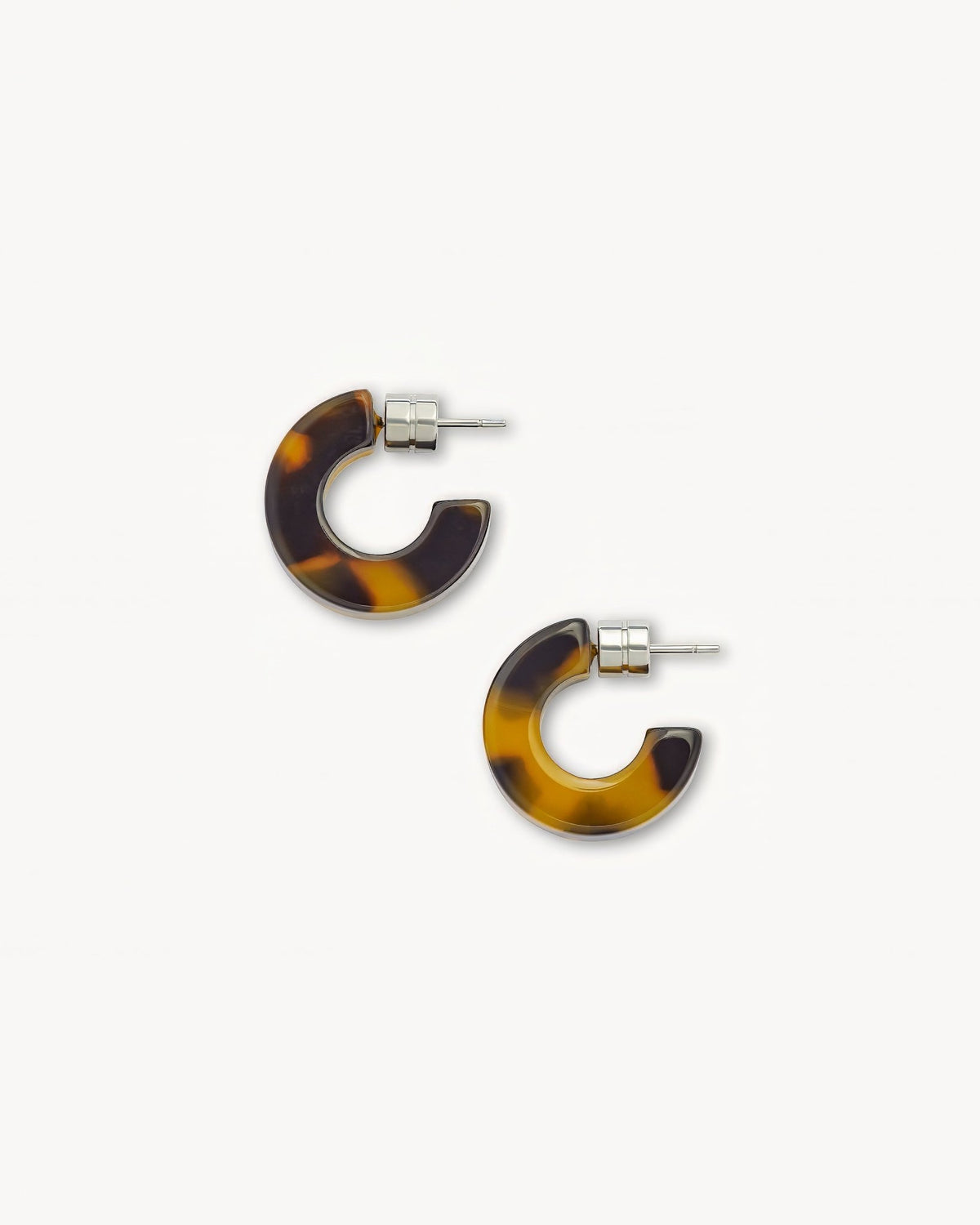 Muse Hoop Earrings in Classic Tortoise