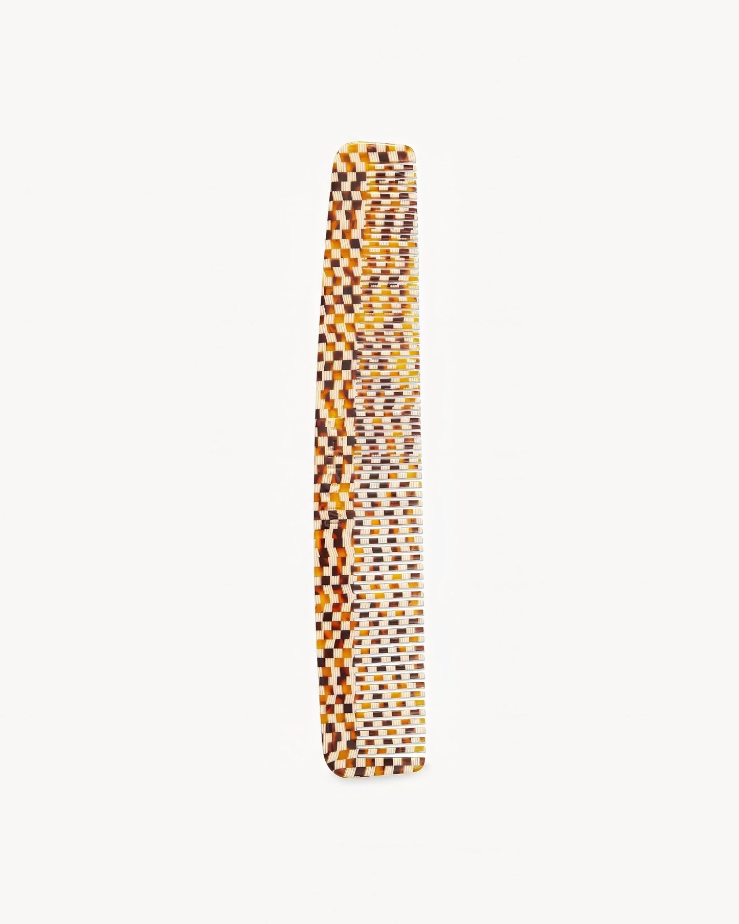 MACHETE No. 1 Comb in Tortoise Checker