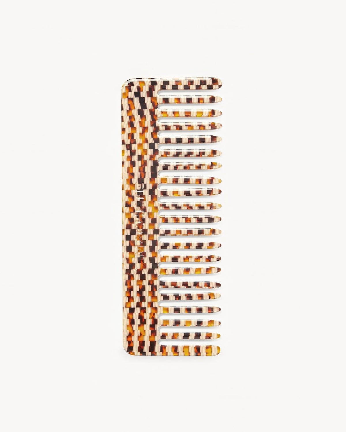 MACHETE No. 2 Comb in Tortoise Checker