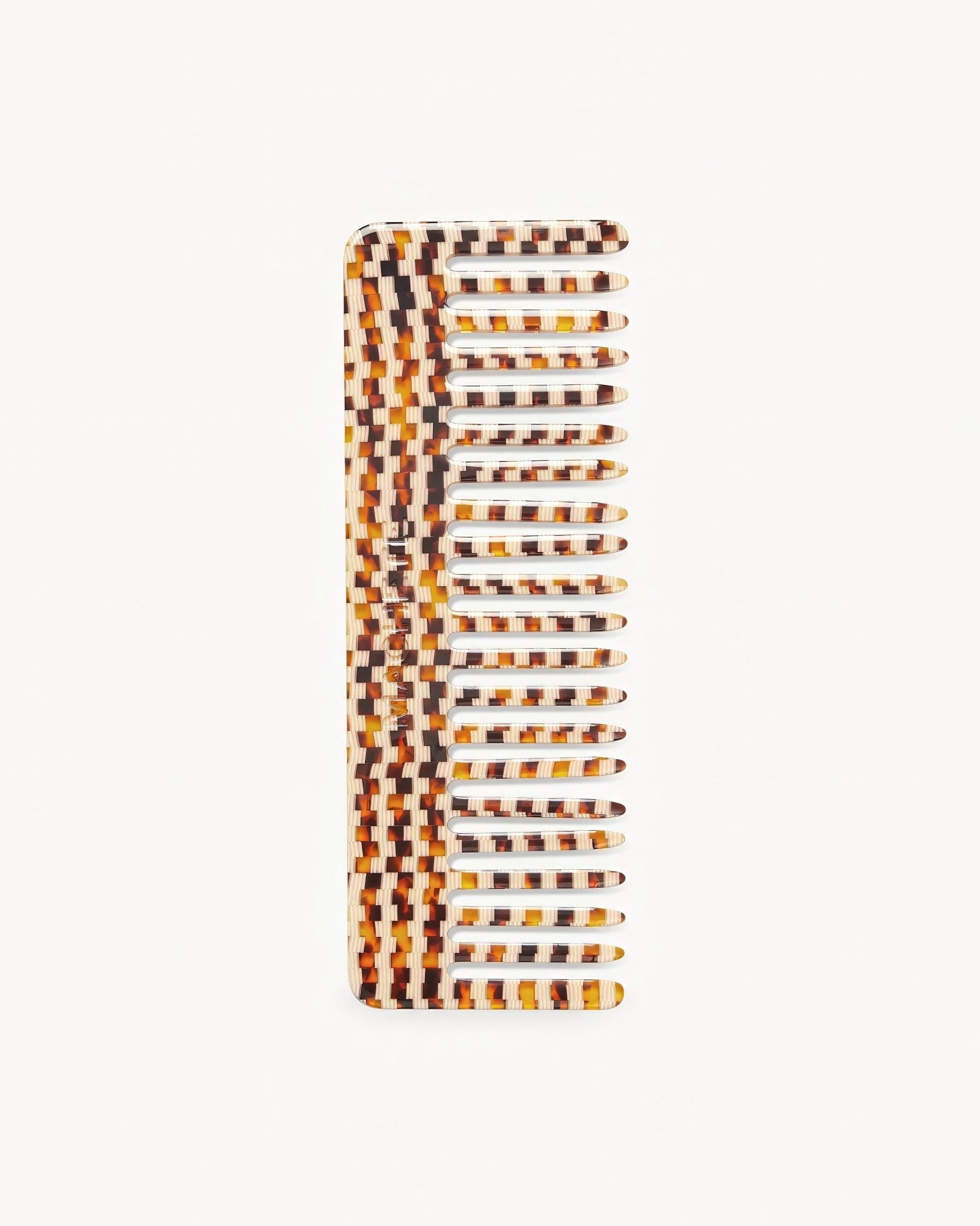 MACHETE No. 2 Comb in Tortoise Checker