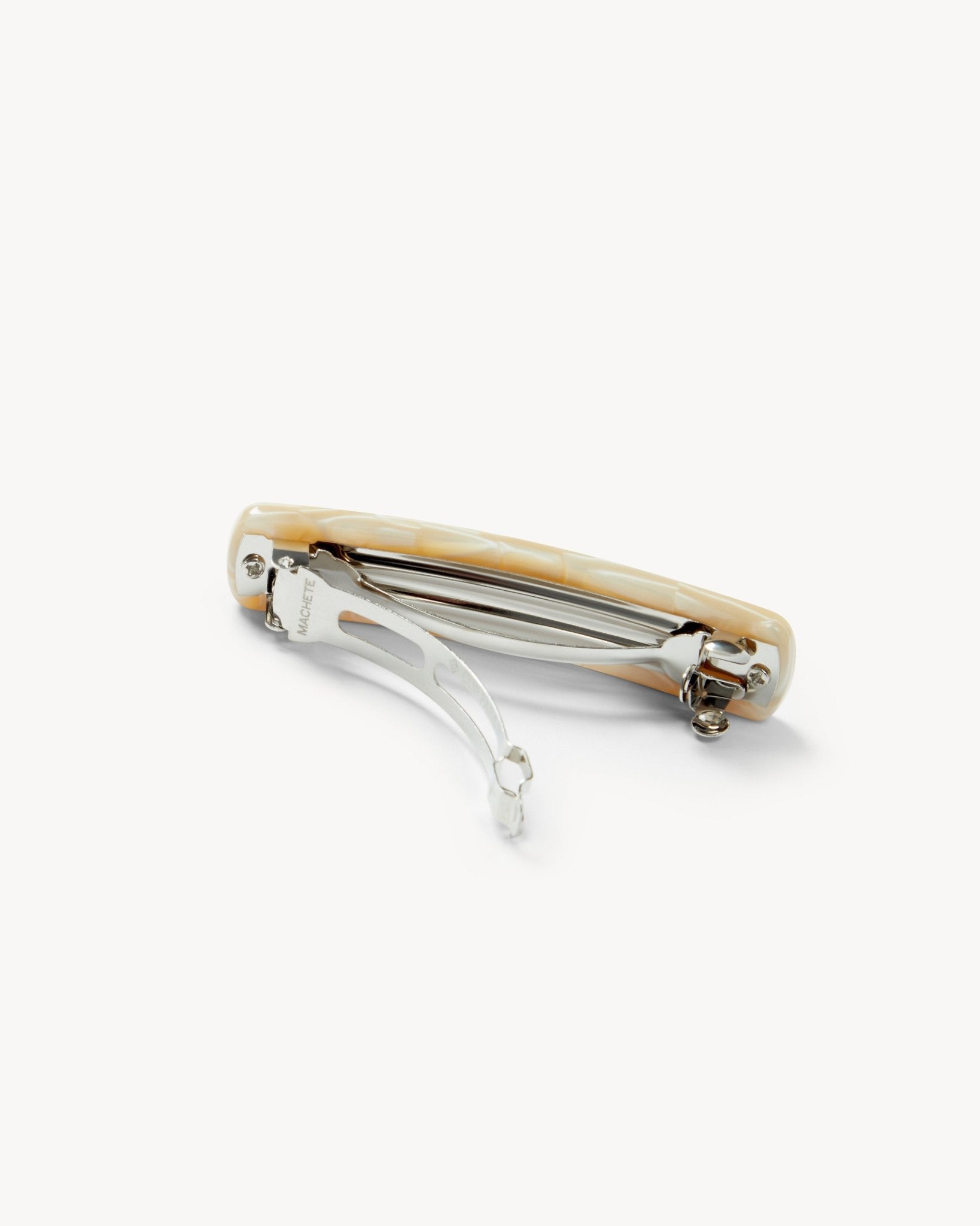 No. 3 Heirloom Barrette in Ivory - MACHETE