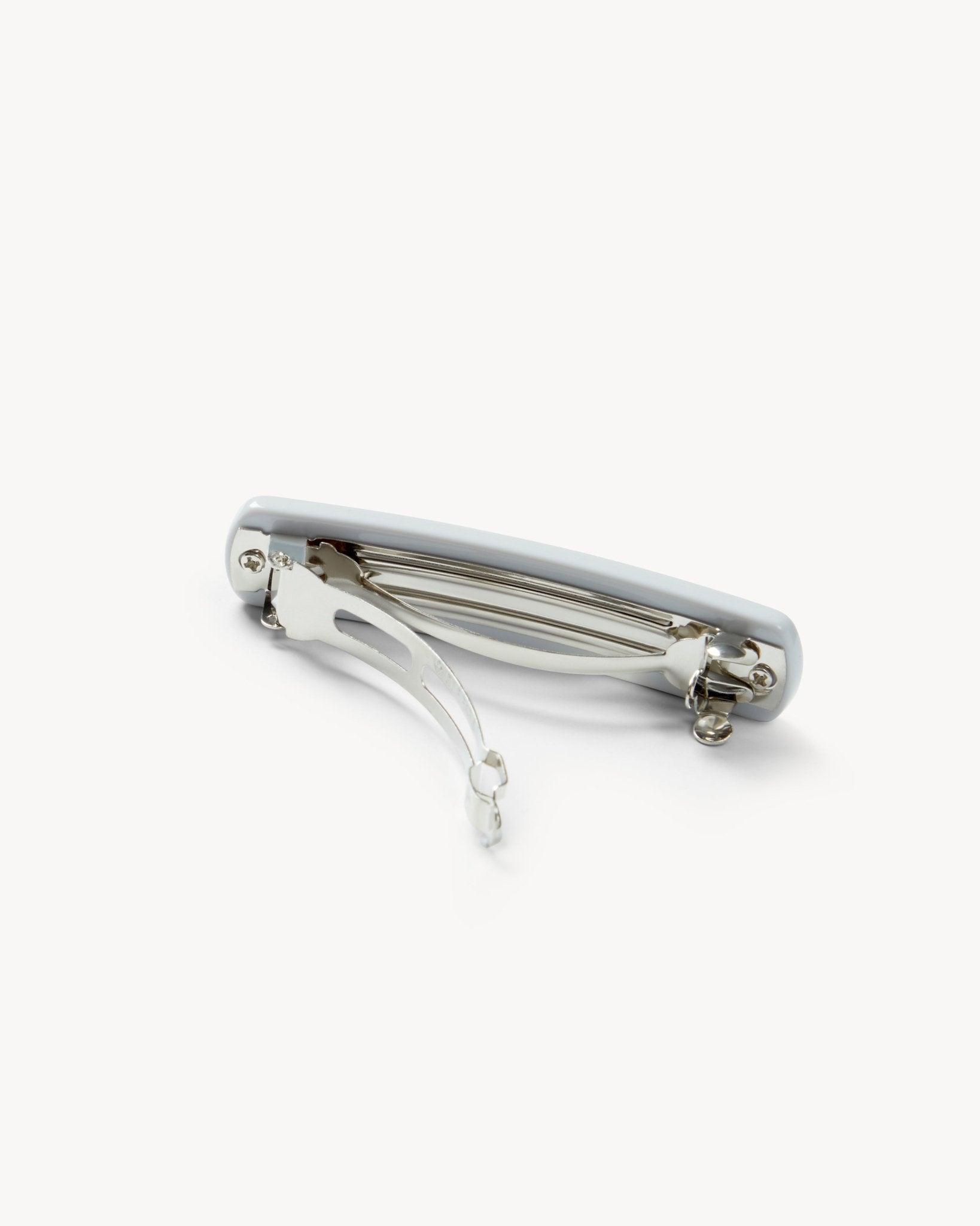 No. 3 Heirloom Barrette in Light Grey - MACHETE