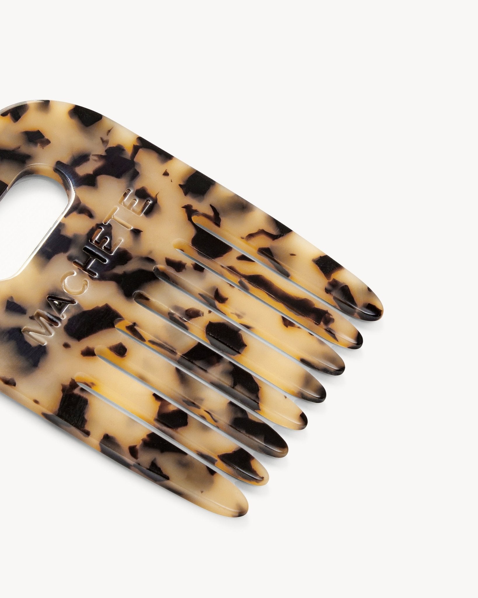 MACHETE No. 4 Comb in Blonde Tortoise