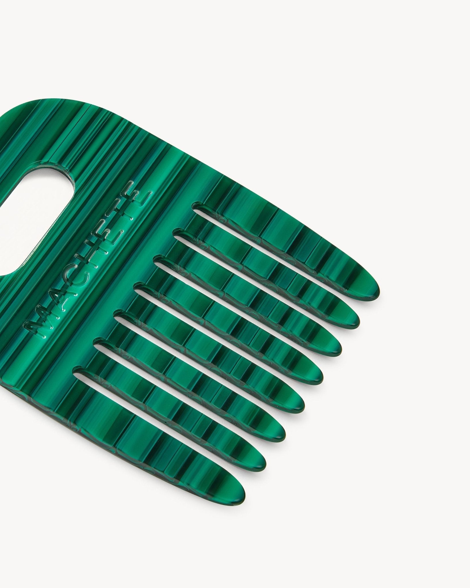 MACHETE No. 4 Comb in Malachite