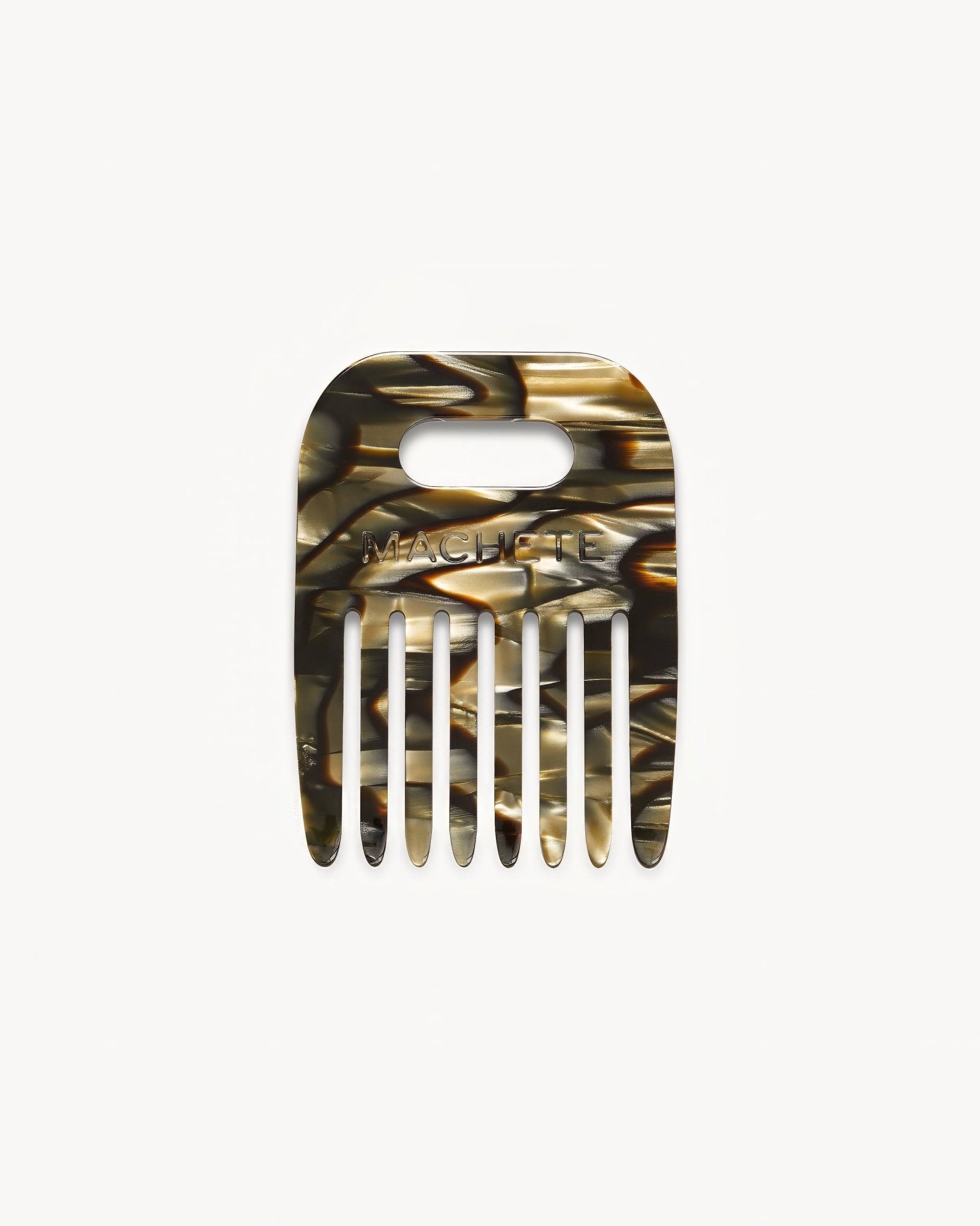 MACHETE No. 4 Comb in Midnight Horn