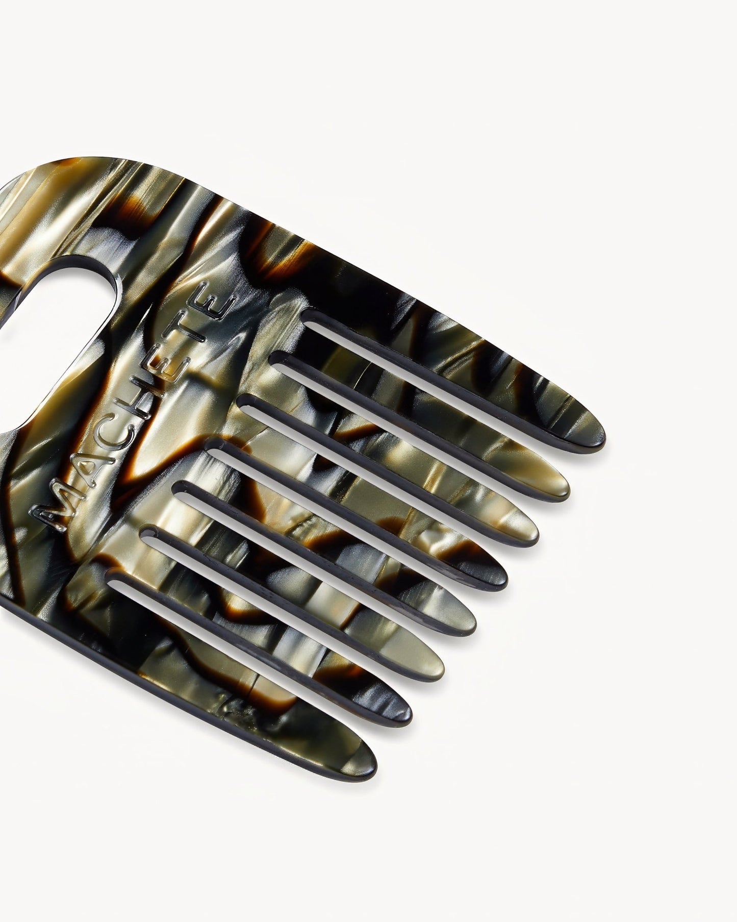 MACHETE No. 4 Comb in Midnight Horn