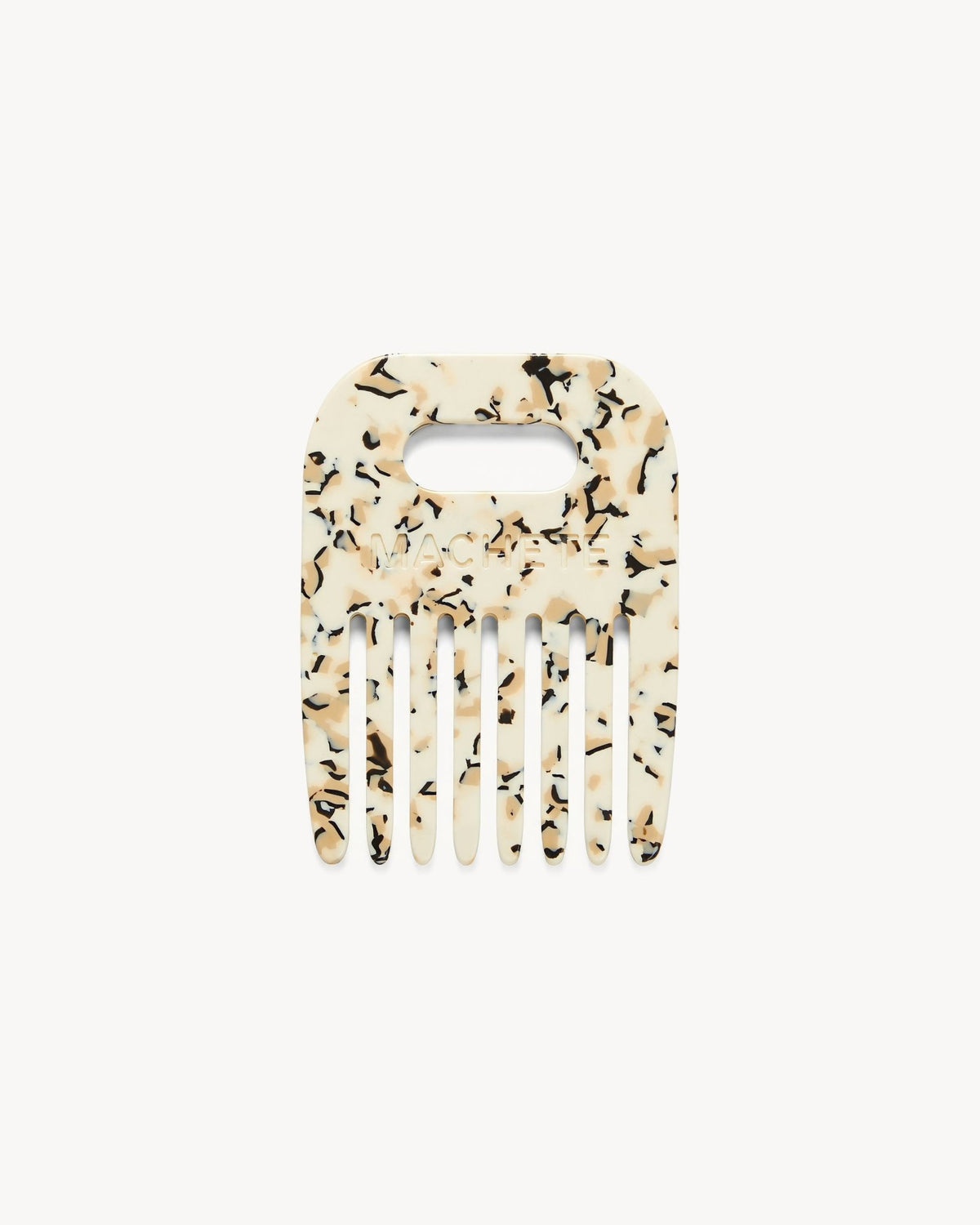 MACHETE No. 4 Comb in Terrazzo