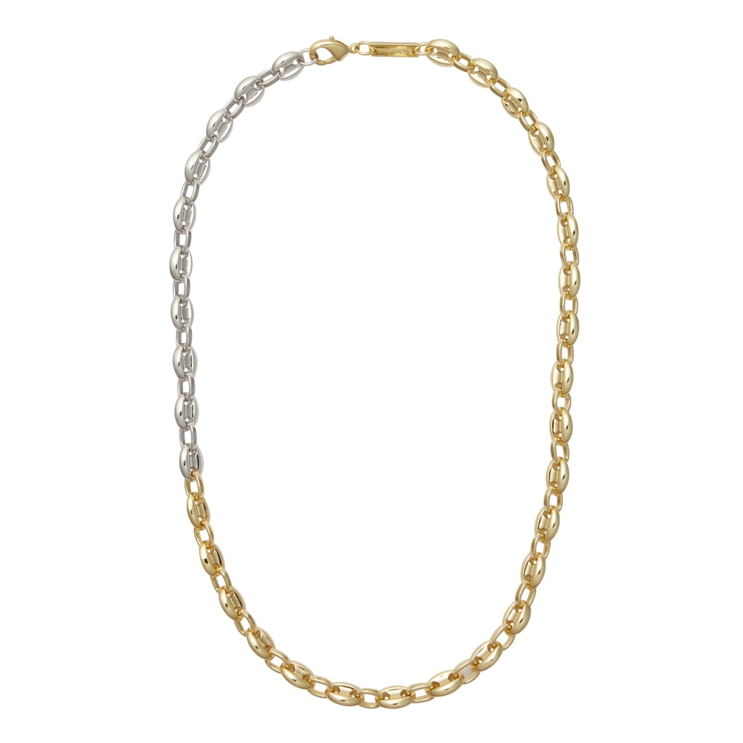 Petite Coffee Bead Necklace in 3/4 Gold