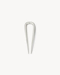 Petite French Hair Pin in Silver