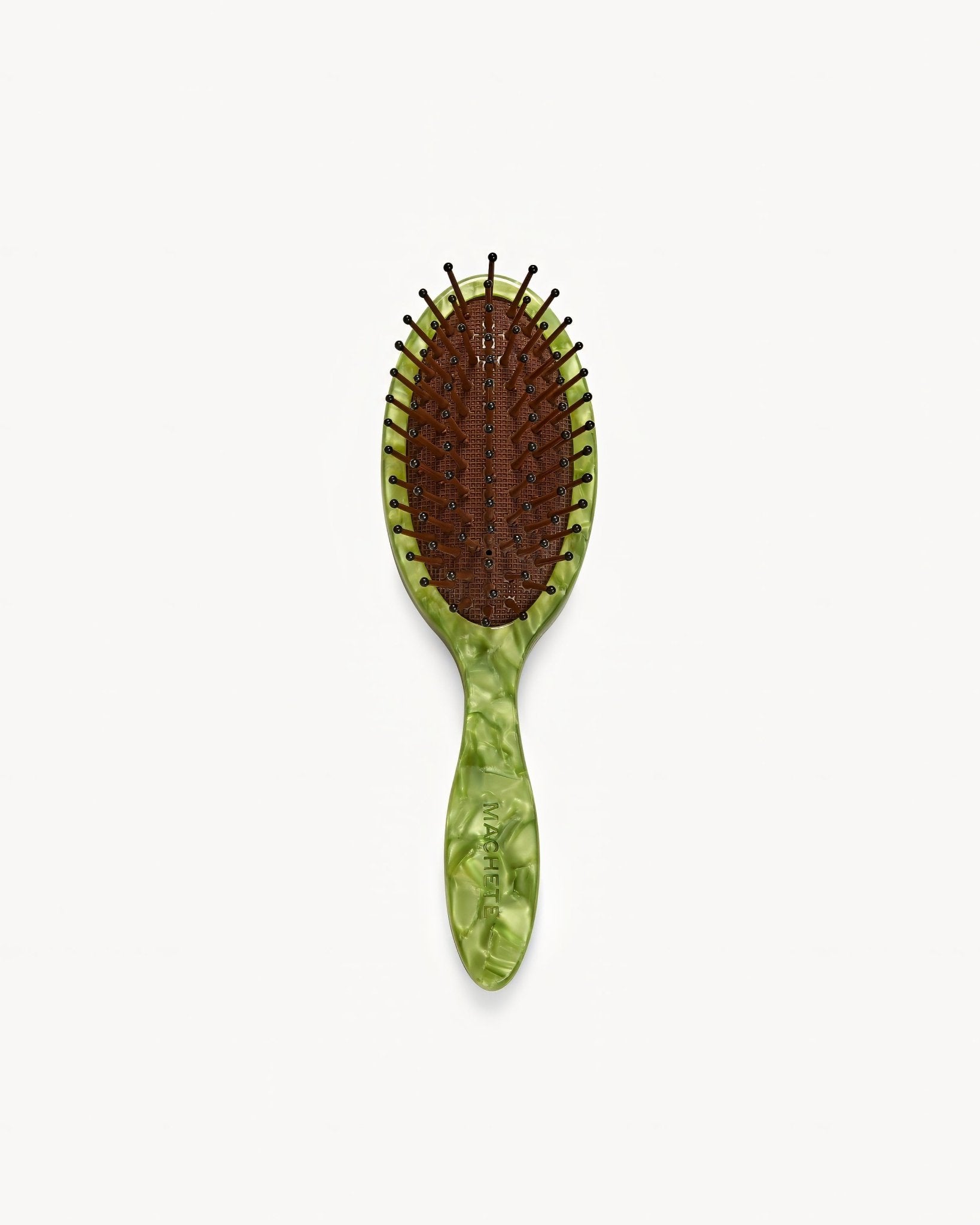 MACHETE Petite Travel Detangling Hair Brush in Pistachio