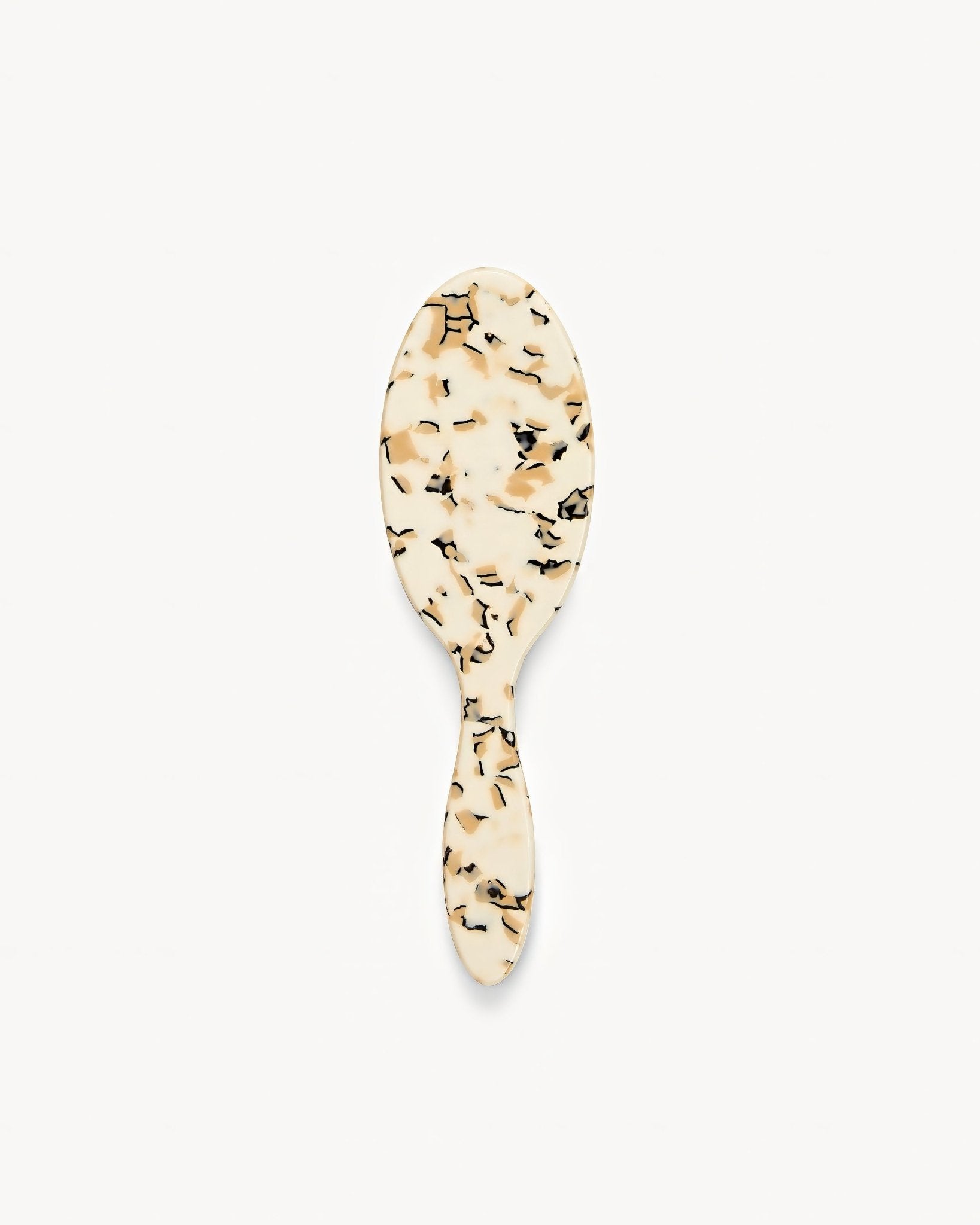 MACHETE Petite Travel Detangling Hair Brush in Terrazzo