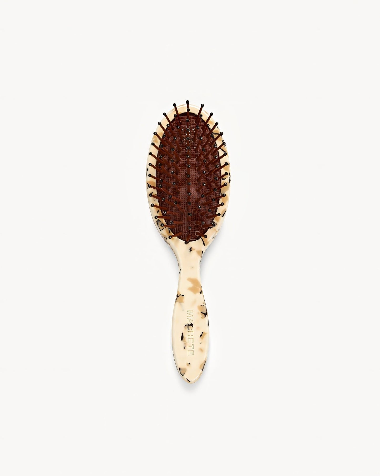 MACHETE Petite Travel Detangling Hair Brush in Terrazzo