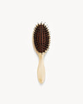 Travel Hair Brush in Alabaster
