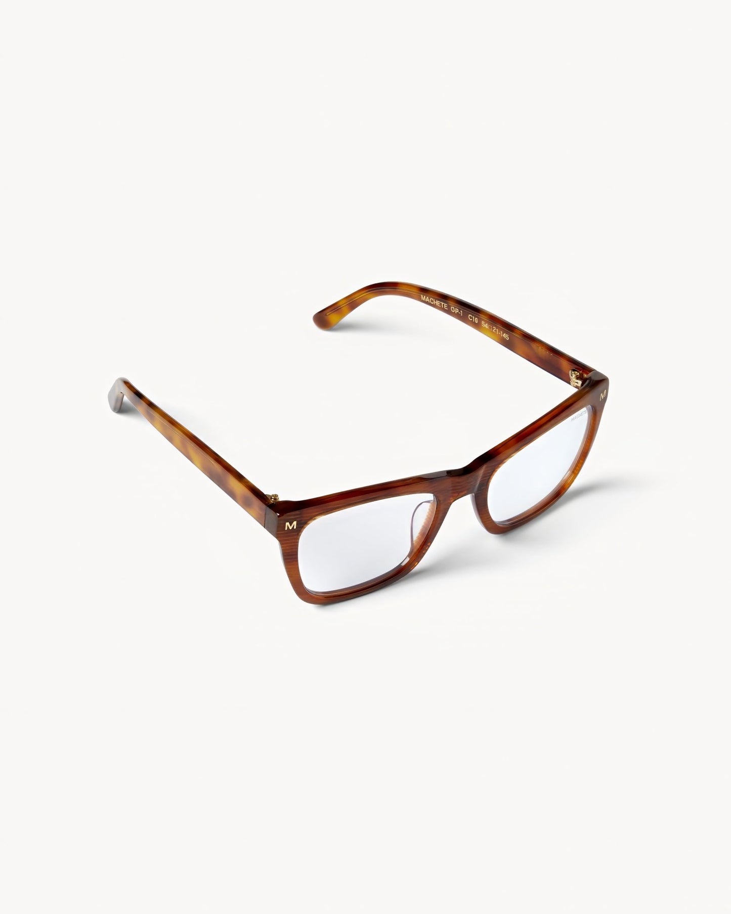 MACHETE Glasses in Dark Tortoise Stripe