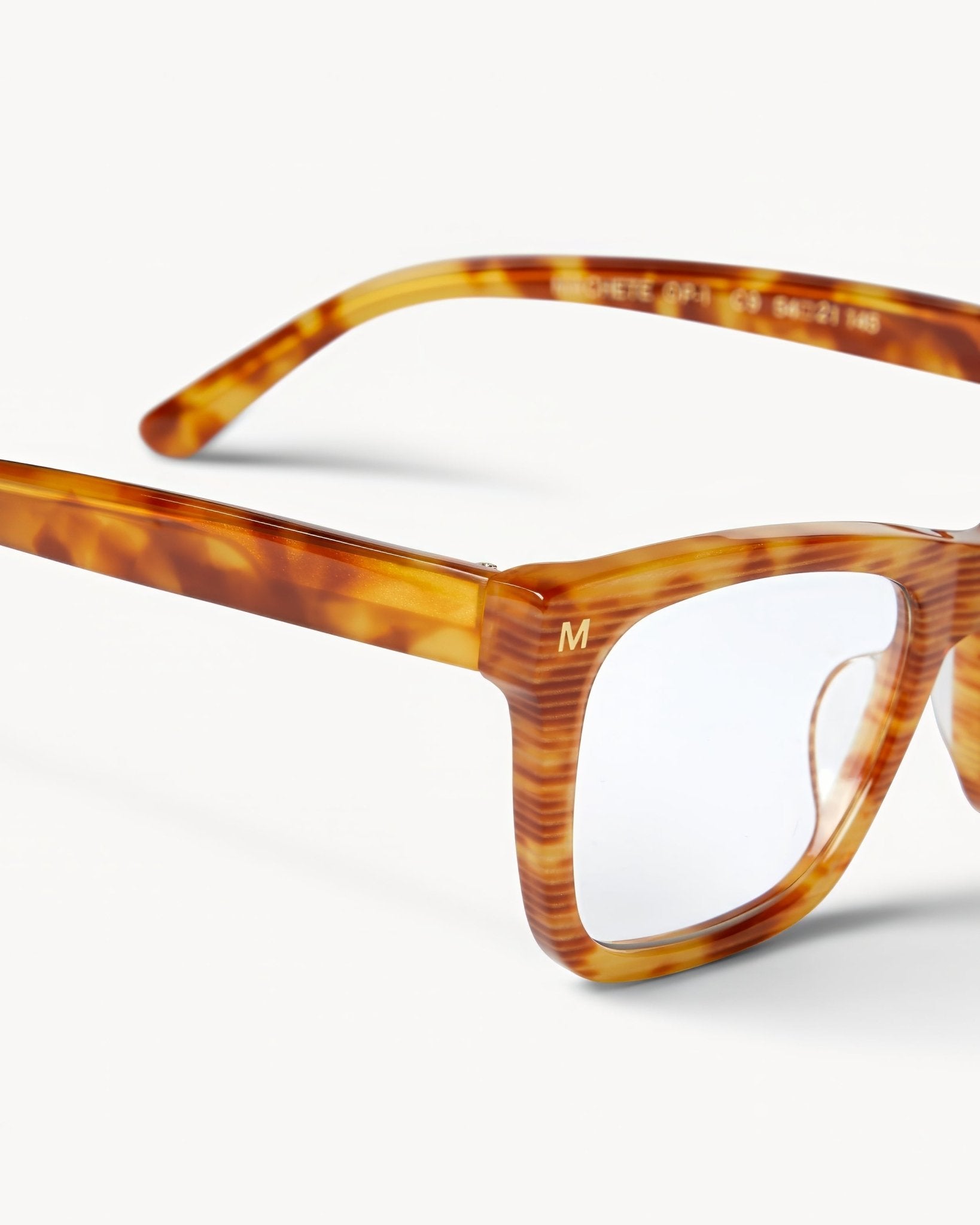 MACHETE Glasses in Light Tortoise Stripe