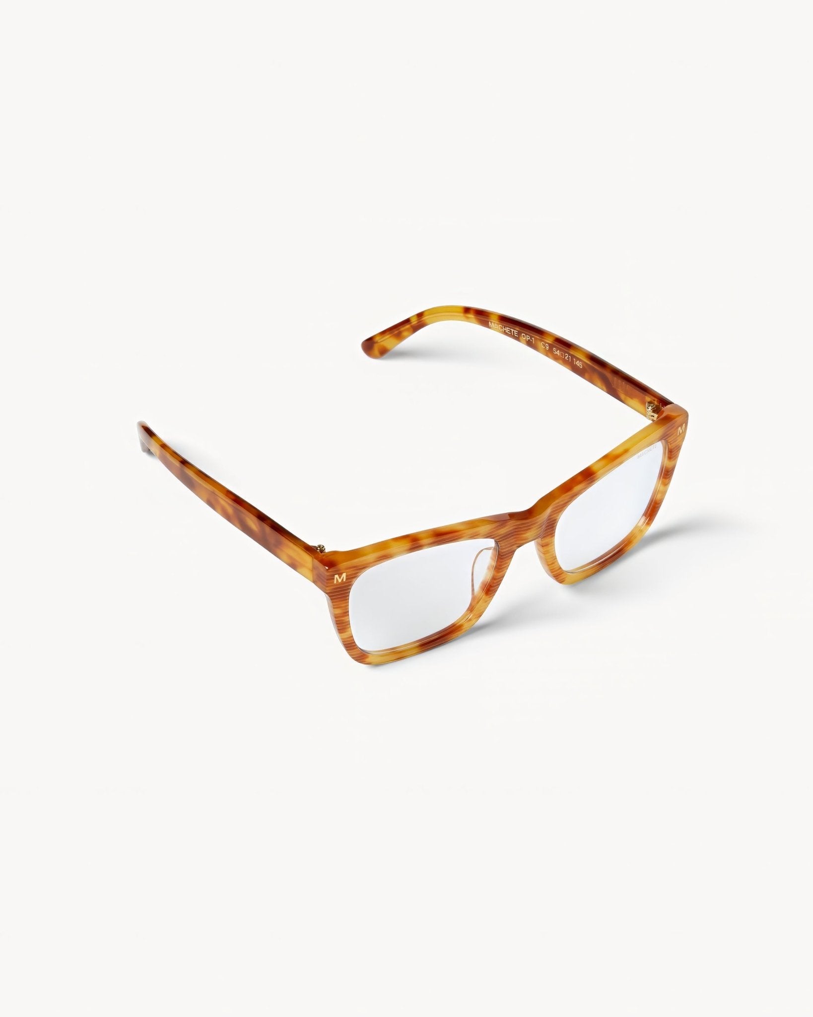 MACHETE Glasses in Light Tortoise Stripe