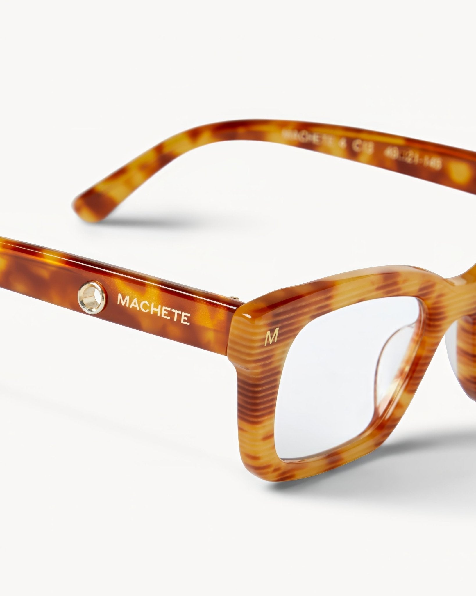 Ruby Blue Light Filtering Glasses in  Light Tortoise Stripe