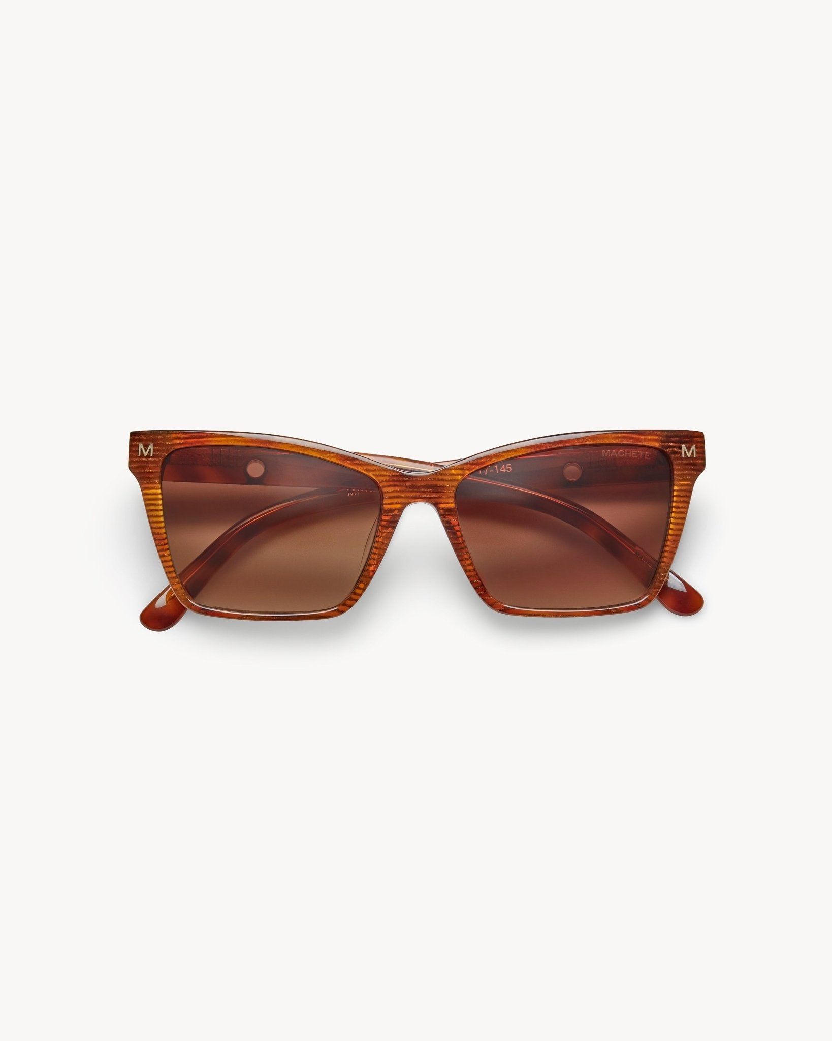 MACHETE Sally Sunglasses in Dark Tortoise Stripe