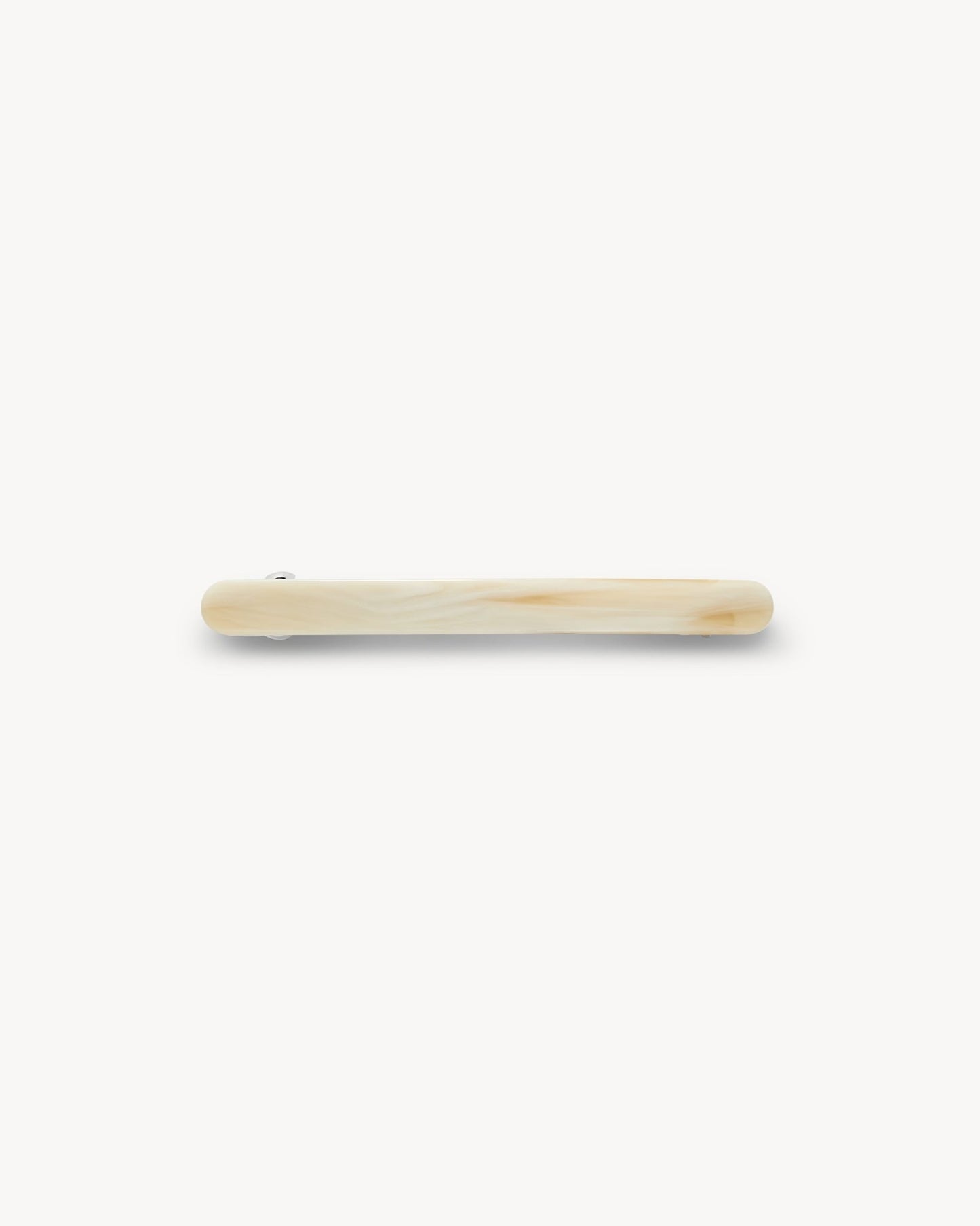 Slim Paris Barrette in Alabaster - MACHETE