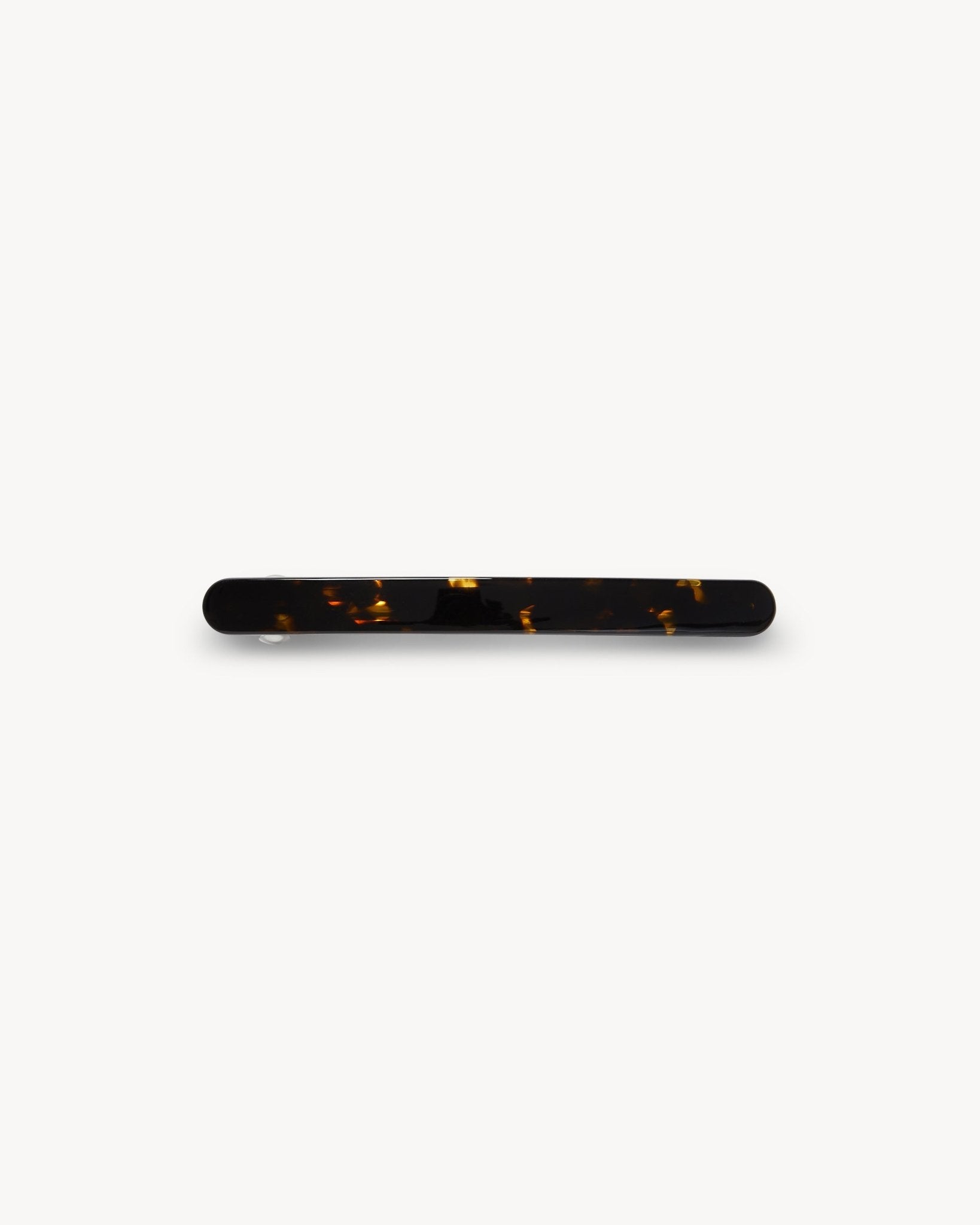 Slim Paris Barrette in Dark Tortoise - MACHETE