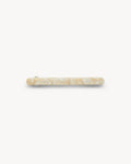 Slim Paris Barrette in Ivory