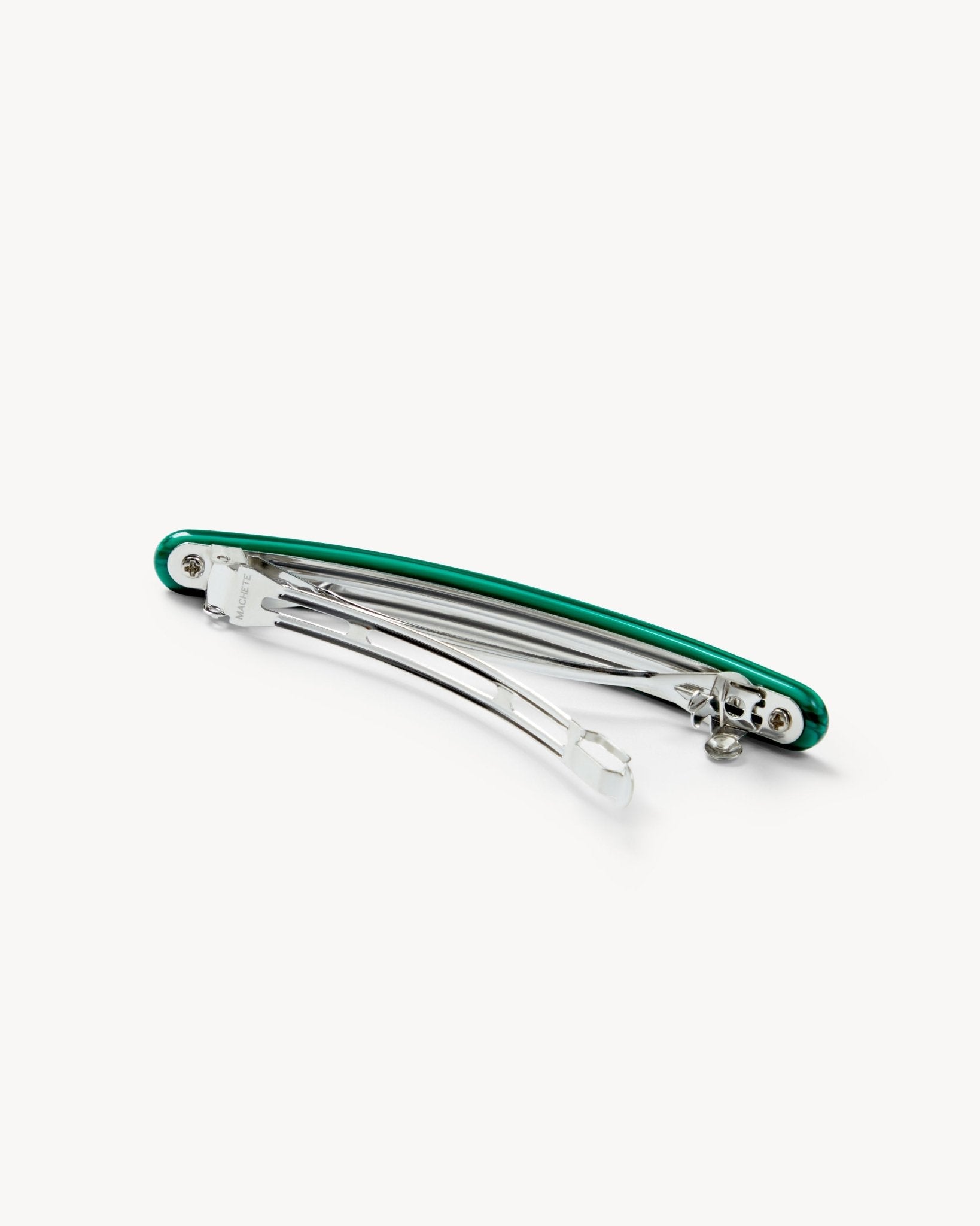 Slim Paris Barrette in Malachite - MACHETE