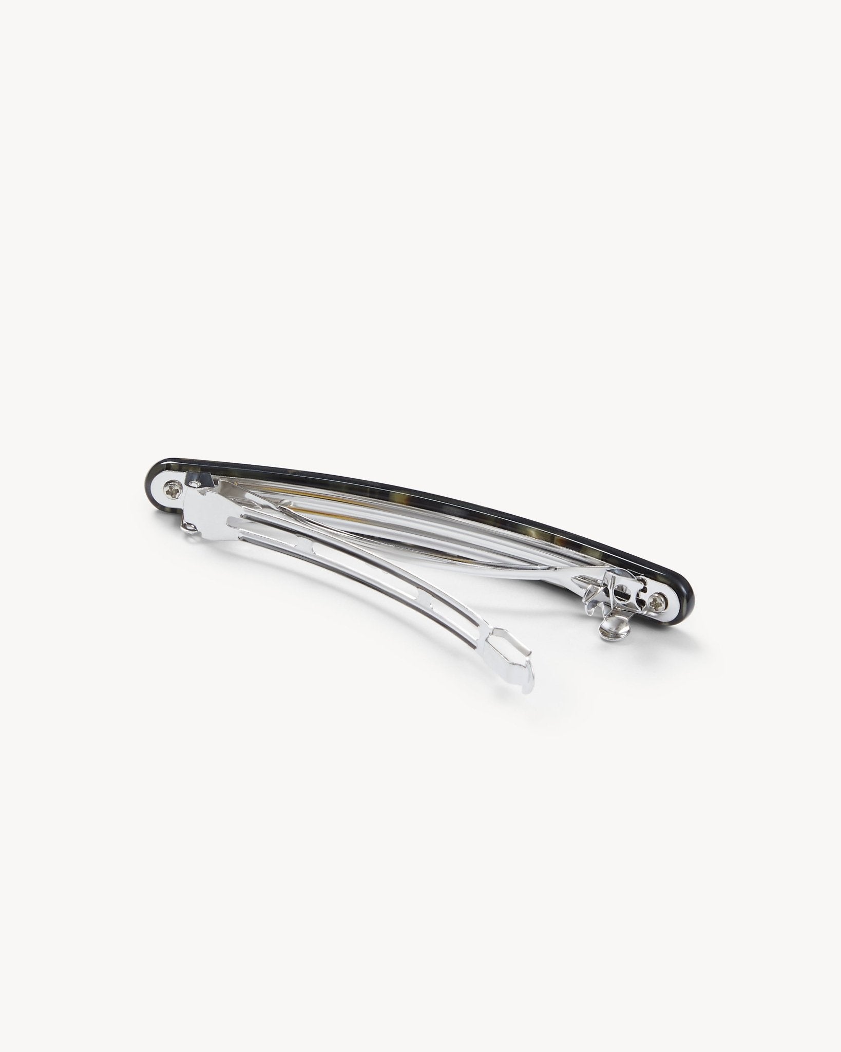 Slim Paris Barrette in Midnight Horn - MACHETE