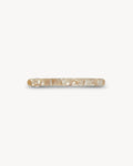 Slim Paris Barrette in Sand Shell