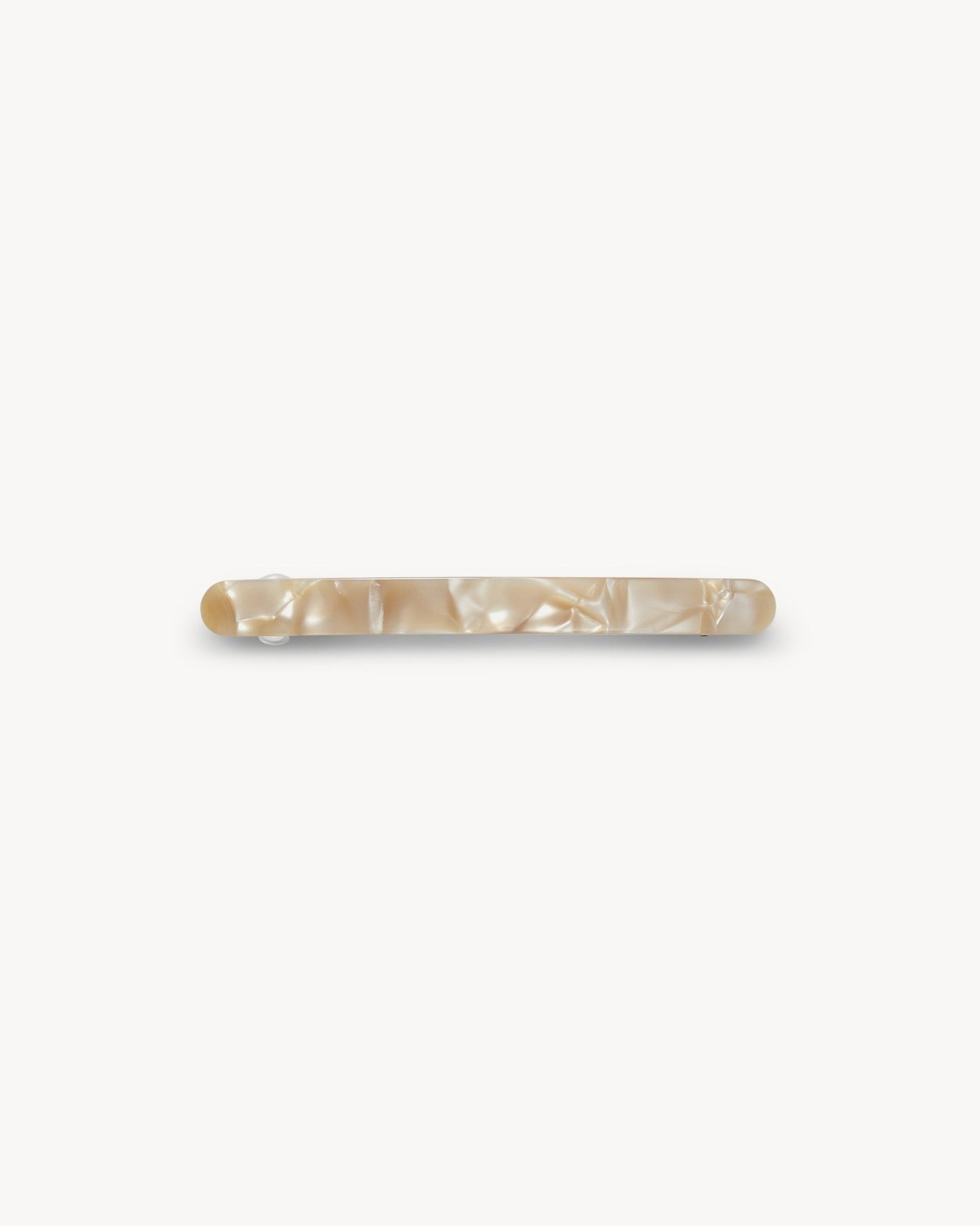 Slim Paris Barrette in Sand Shell - MACHETE