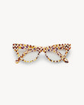 Suzy Glasses in Tortoise Checker