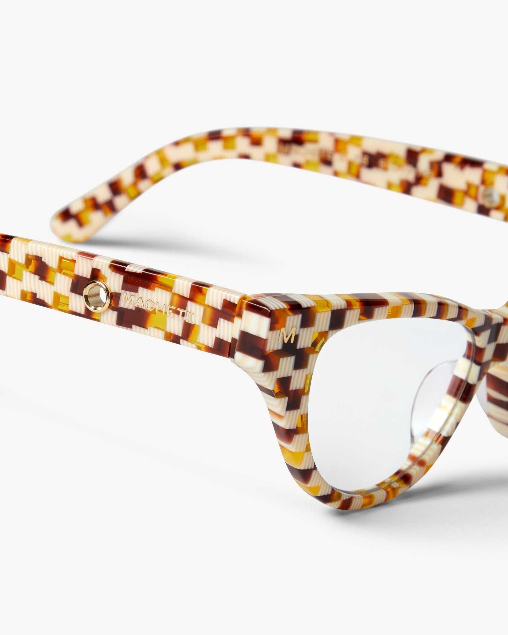 Suzy Blue Light Filtering Glasses in Tortoise Checker