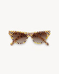 Suzy Sunglasses in Tortoise Checker