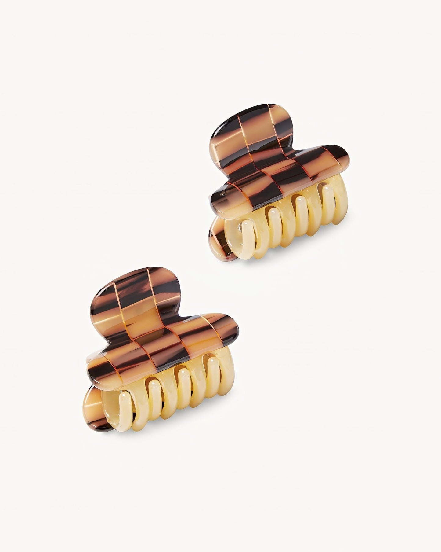 Twin Heirloom Claws in Blonde Checker - MACHETE