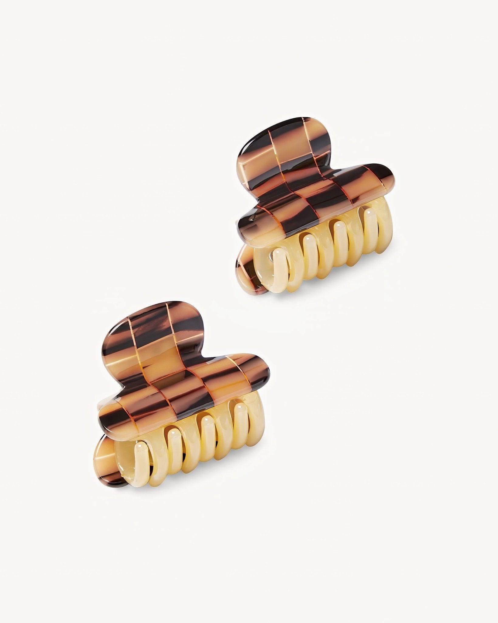 Twin Heirloom Claws in Blonde Checker - MACHETE