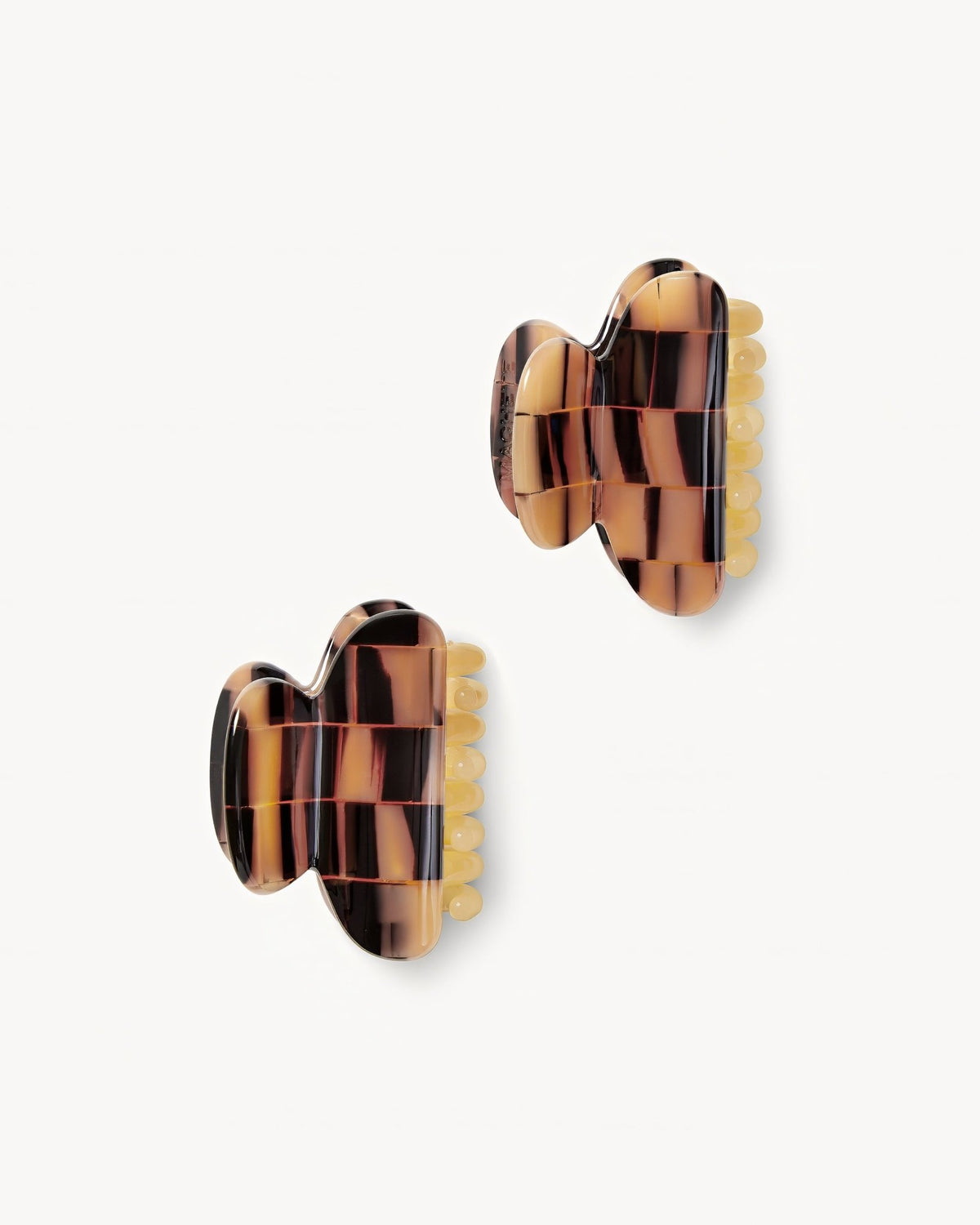 Twin Heirloom Claws in Blonde Checker - MACHETE
