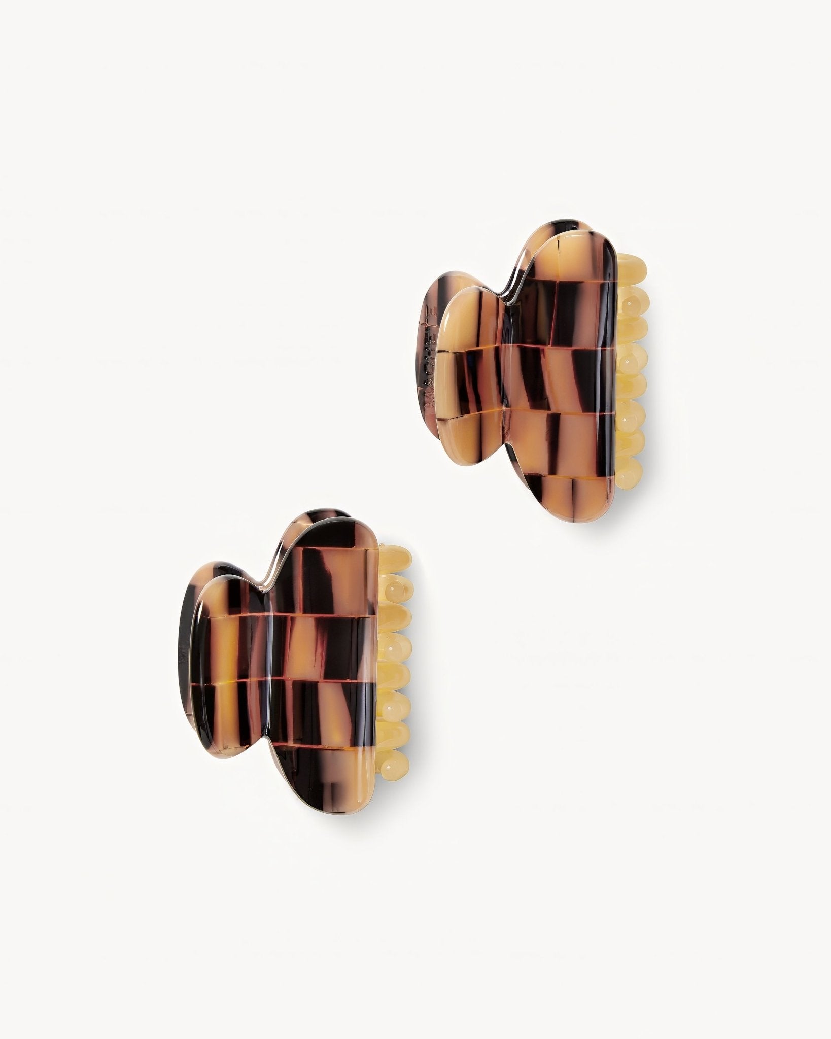 Twin Heirloom Claws in Blonde Checker - MACHETE