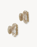 Twin Heirloom Claws in Sand Shell