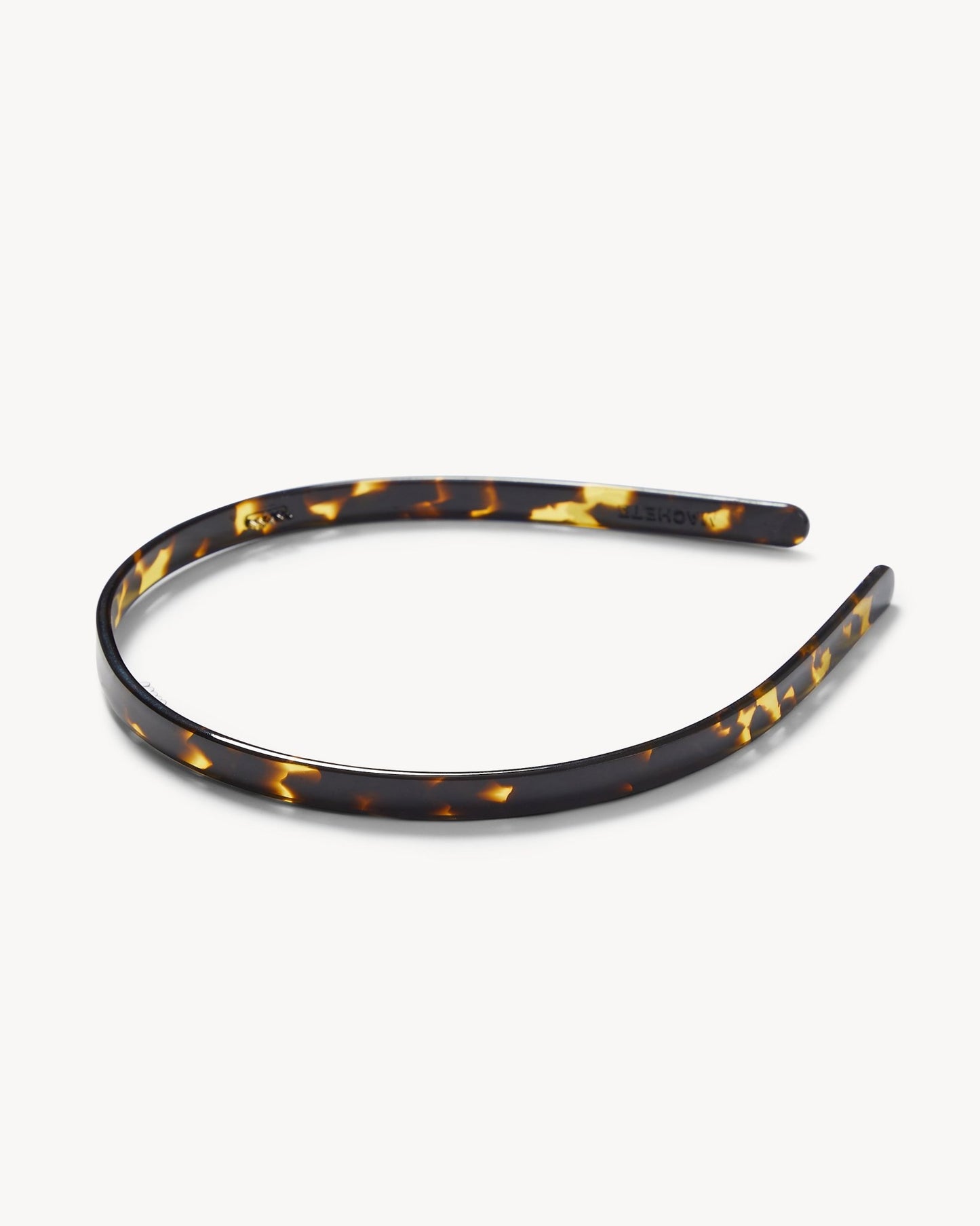 Ultralight Thin Headband in Dark Tortoise - MACHETE