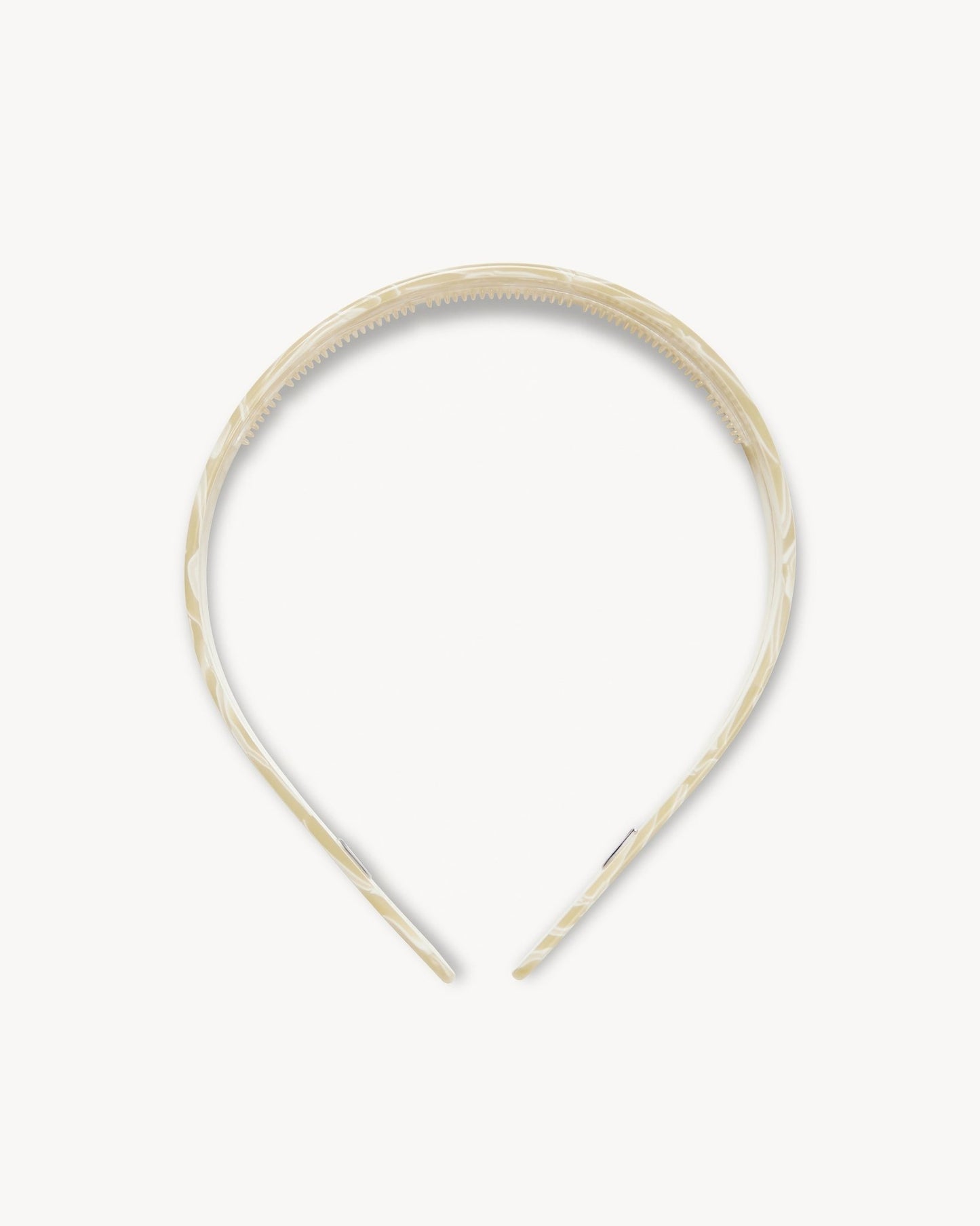 Wide Women's Headband in Ivory